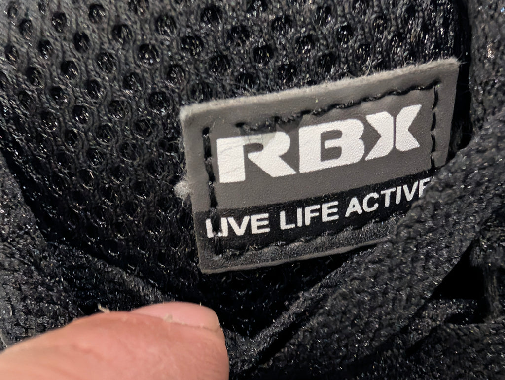 RBX Black Athletic Sneakers Womens Size 5.5 Running Walking Shoes Mesh