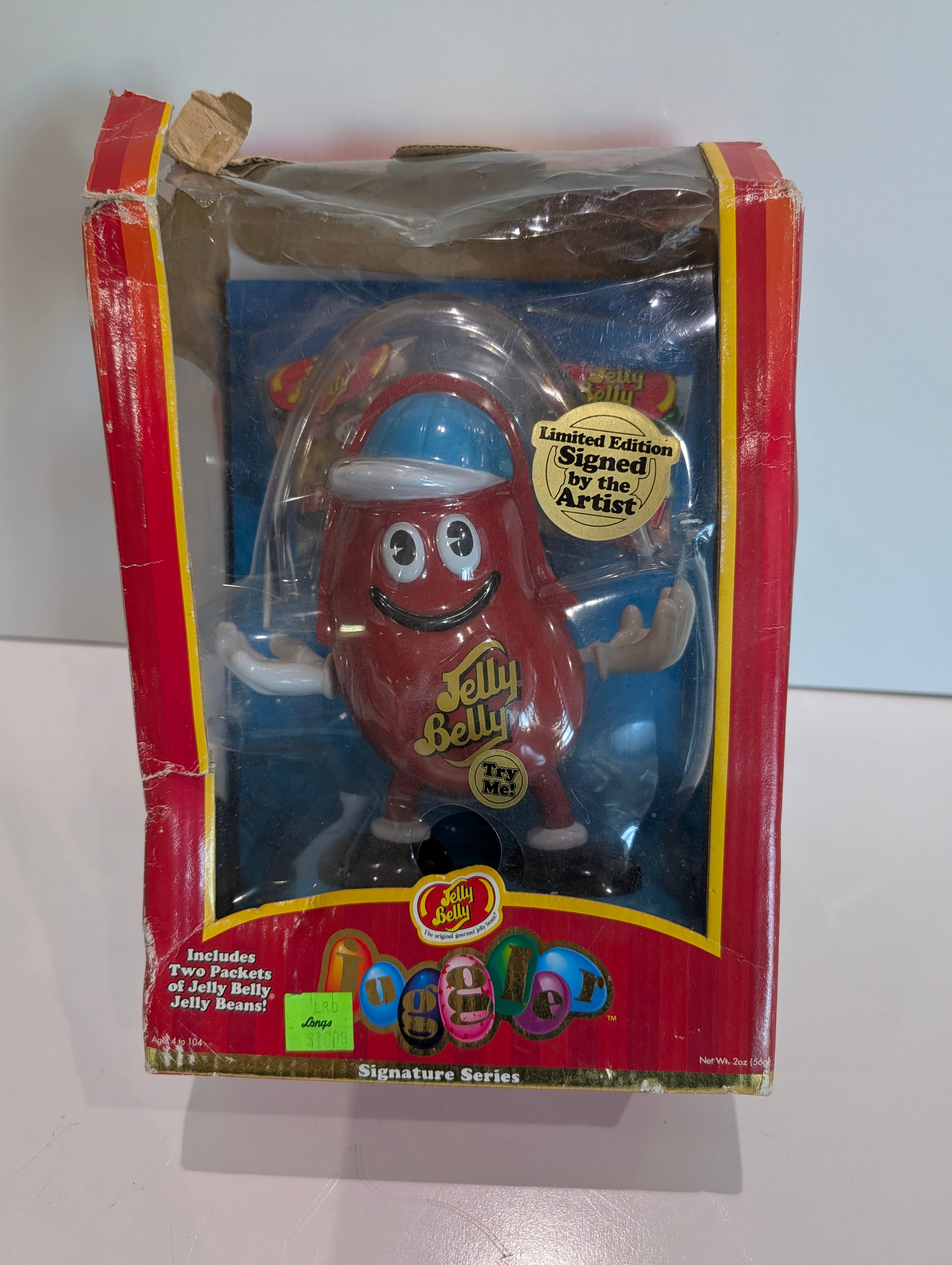 Vintage Jelly Belly Bean Machine Dispenser Signed Autograph Limited Edition
