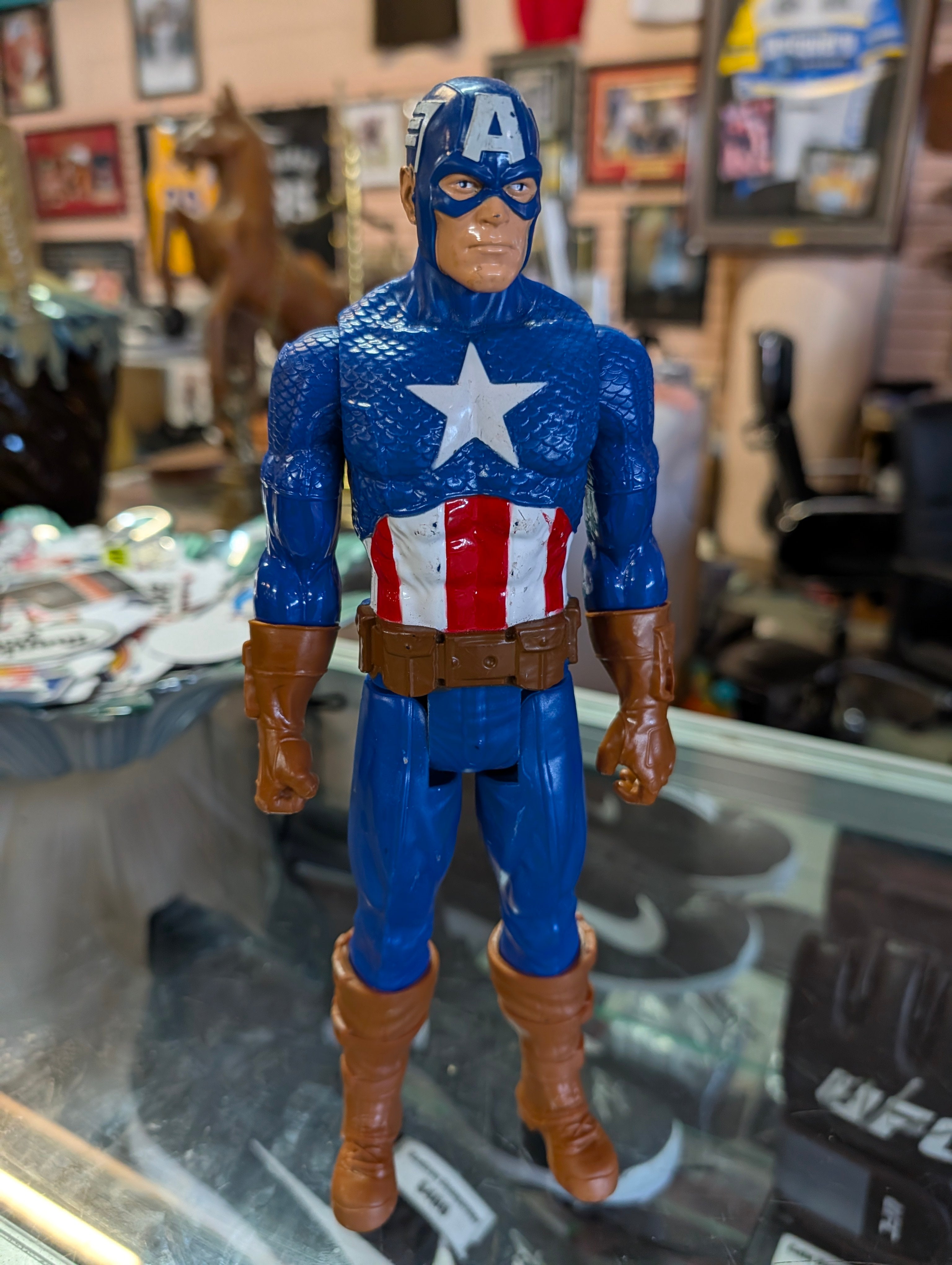 Marvel Captain America Action Figure 12 Inch Superhero Collectible Figure