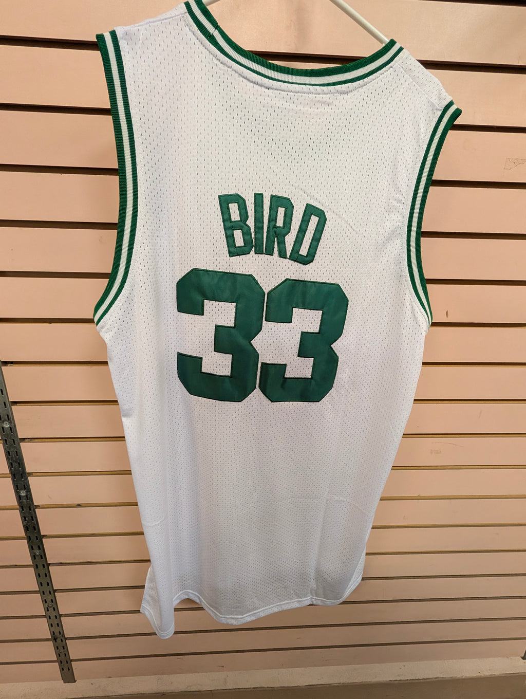 Adidas Larry Bird Boston Celtics 33 Hardwood Classics Jersey White XXL NBA