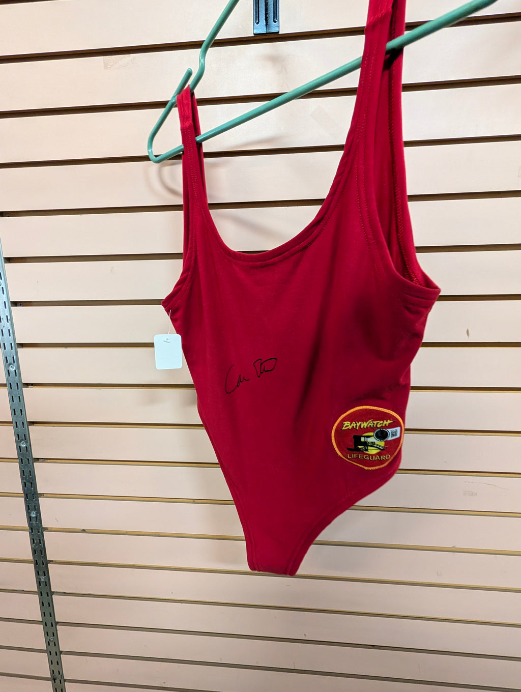 Baywatch Swimsuit Signed Carmen Electra COA