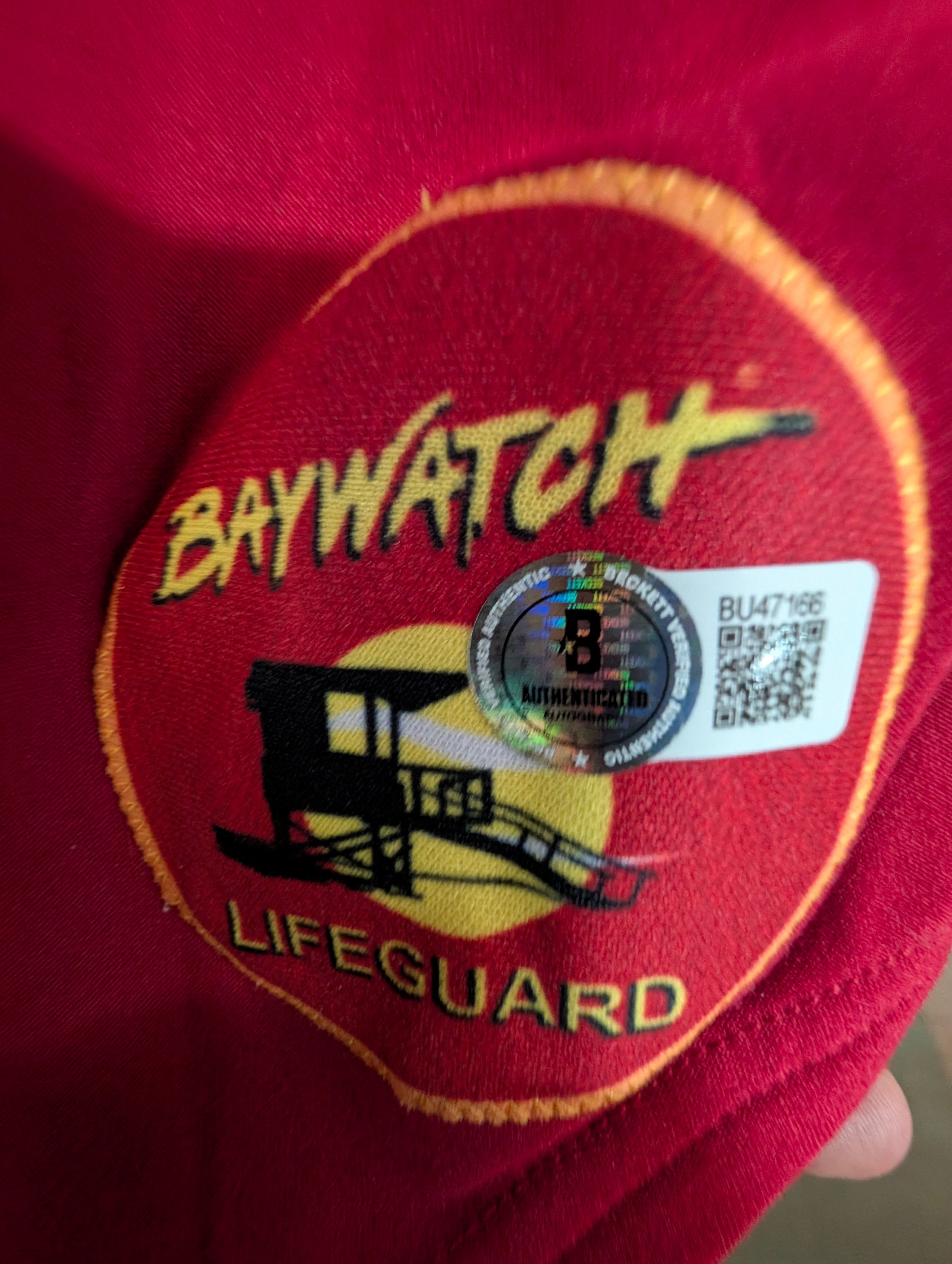 Baywatch Swimsuit Signed Carmen Electra COA