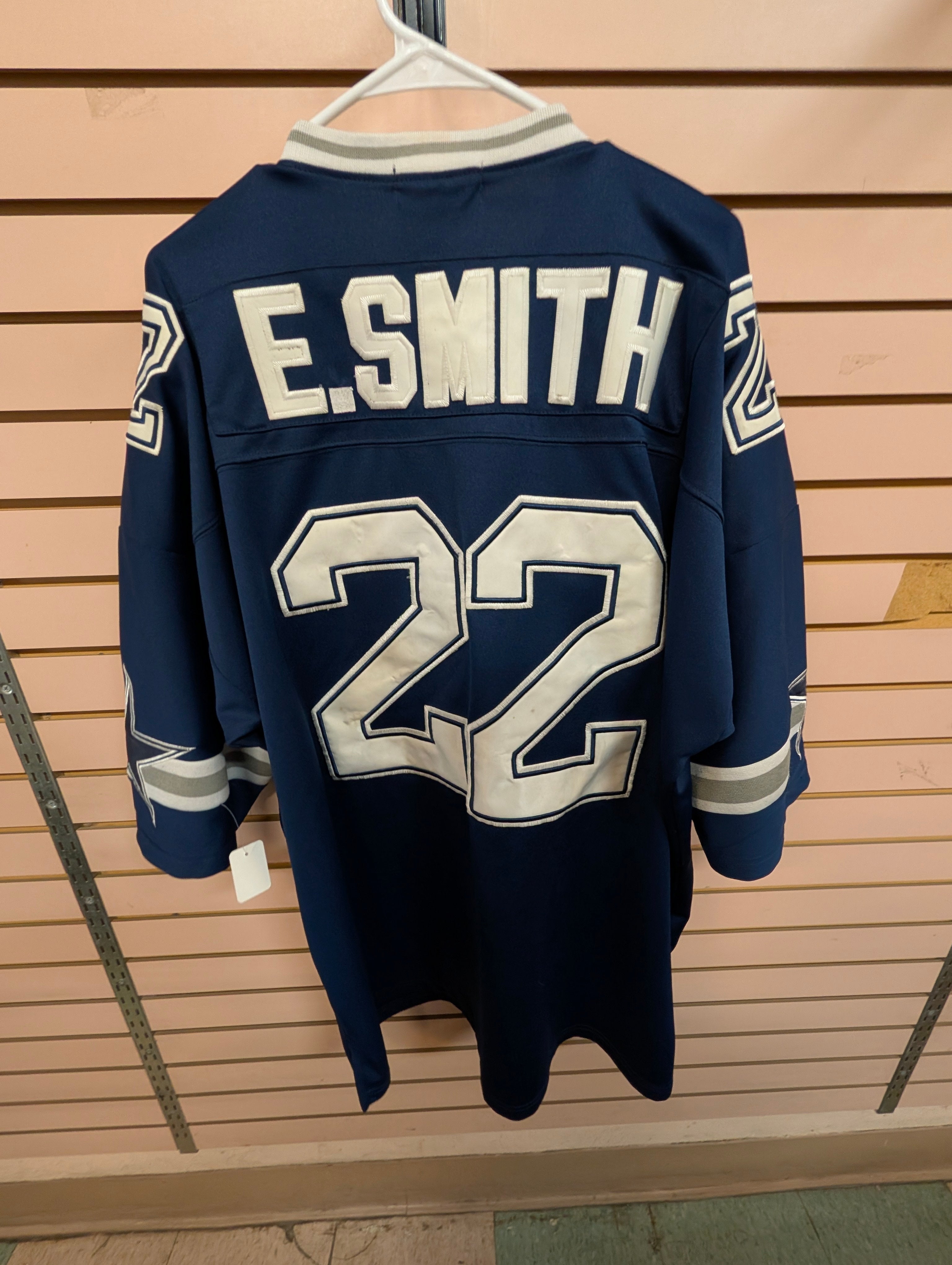 Vintage Mitchell & Ness Emmitt Smith Dallas Cowboys #22 Throwback NFL Jersey 50