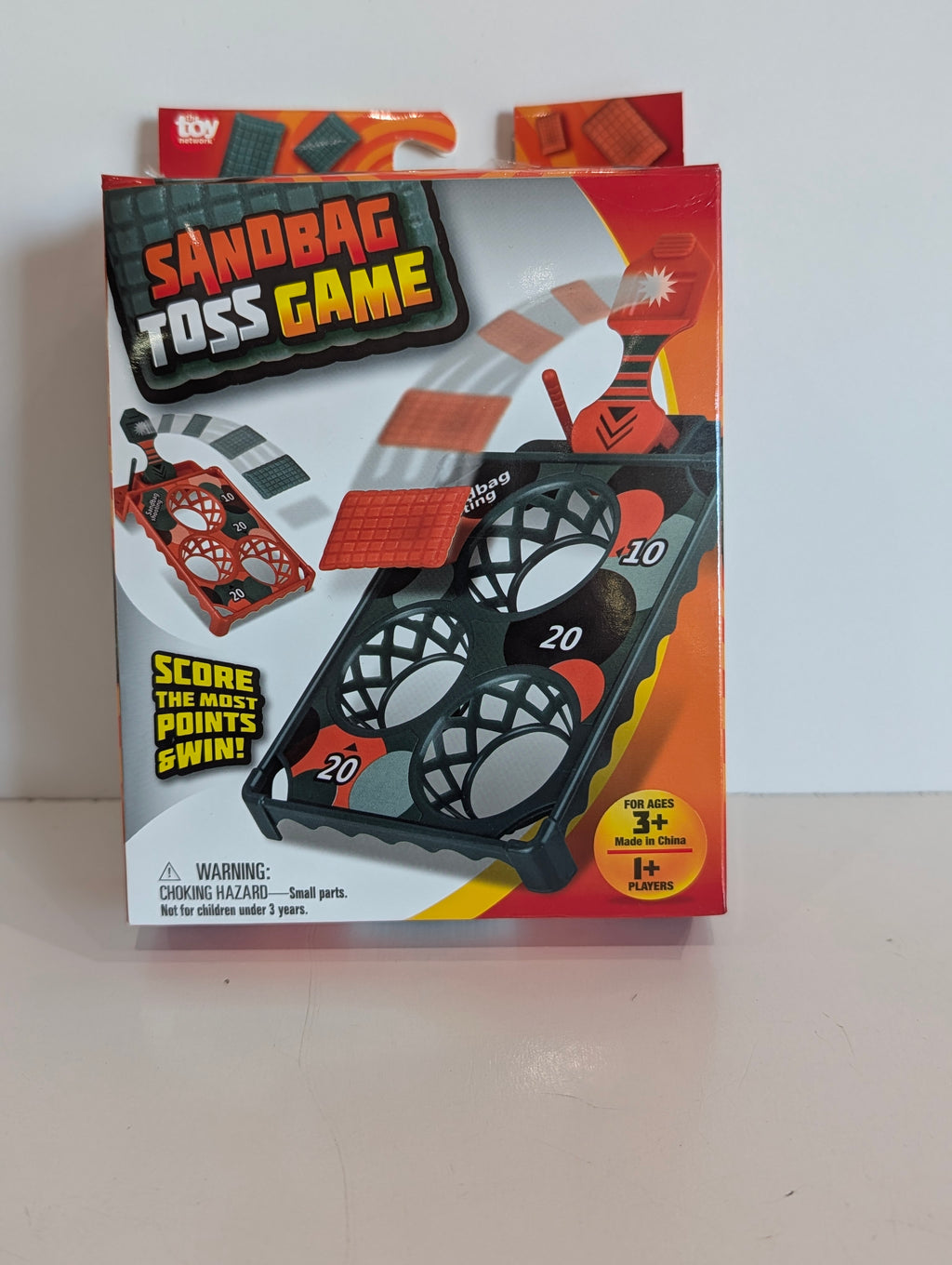 Sandbag Toss Game Tabletop Bean Bag Toss Target Score Game Kids Indoor Toy