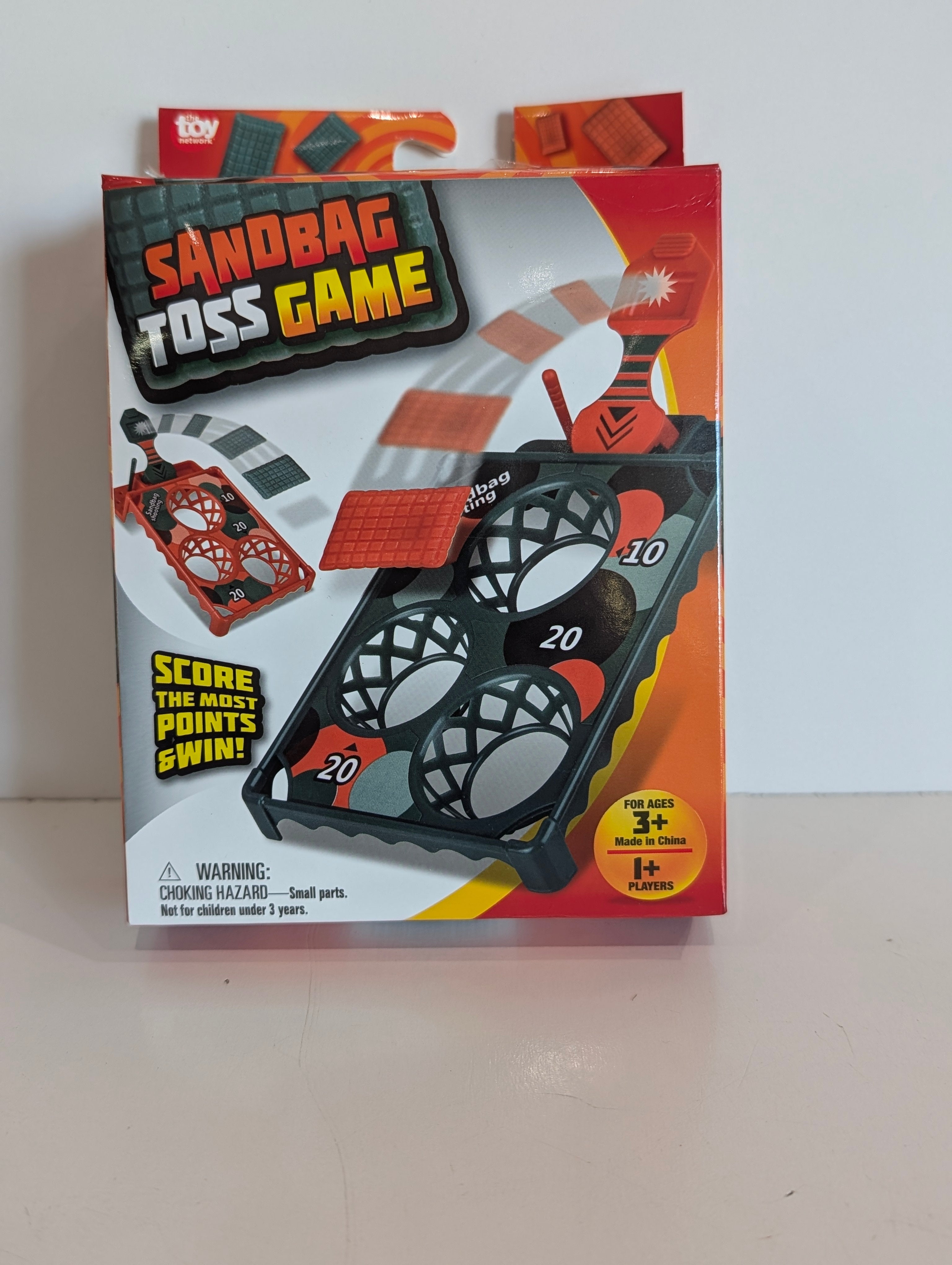Sandbag Toss Game Tabletop Bean Bag Toss Target Score Game Kids Indoor Toy