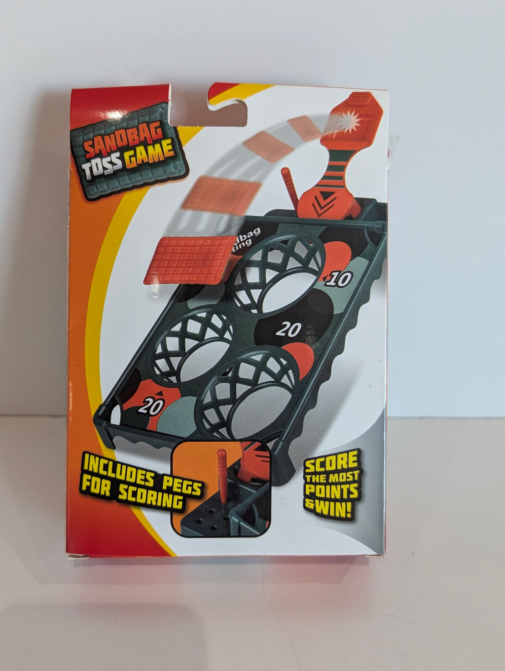 Sandbag Toss Game Tabletop Bean Bag Toss Target Score Game Kids Indoor Toy