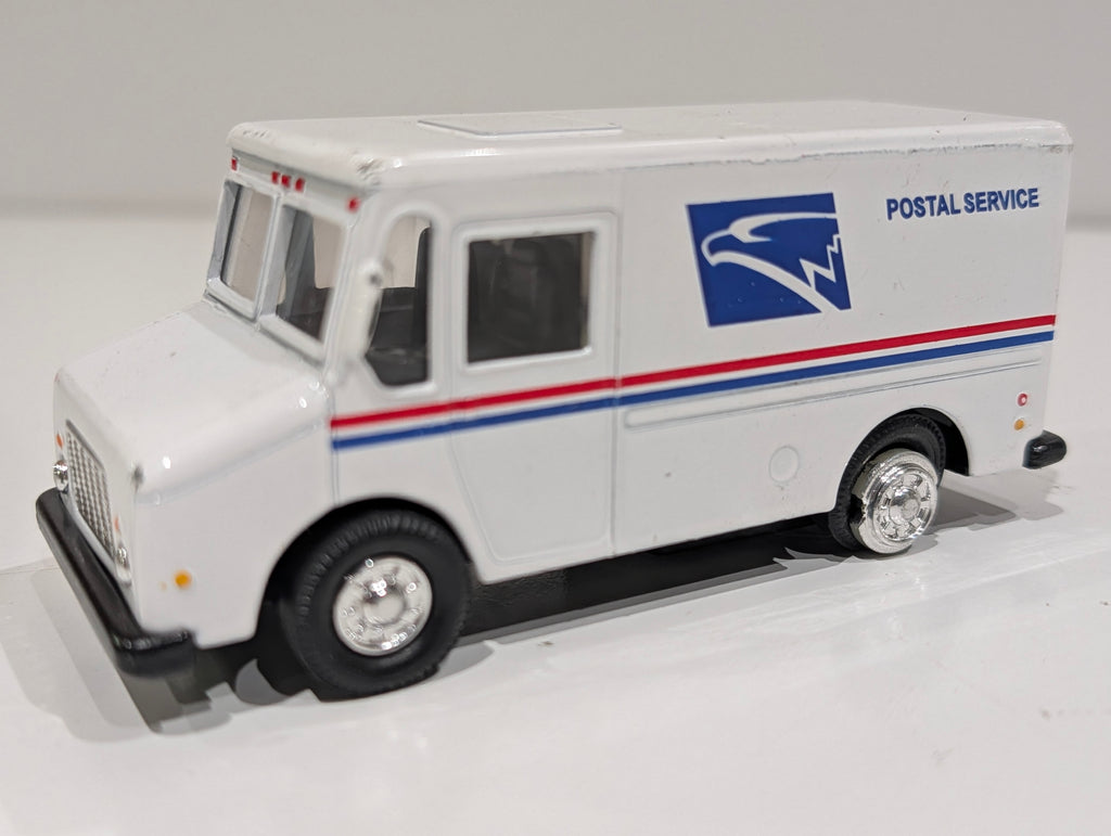 Vintage USPS Postal Service Mail Truck Toy Shing Fat Huyiang 1703 Model Diecast Display Vehicle