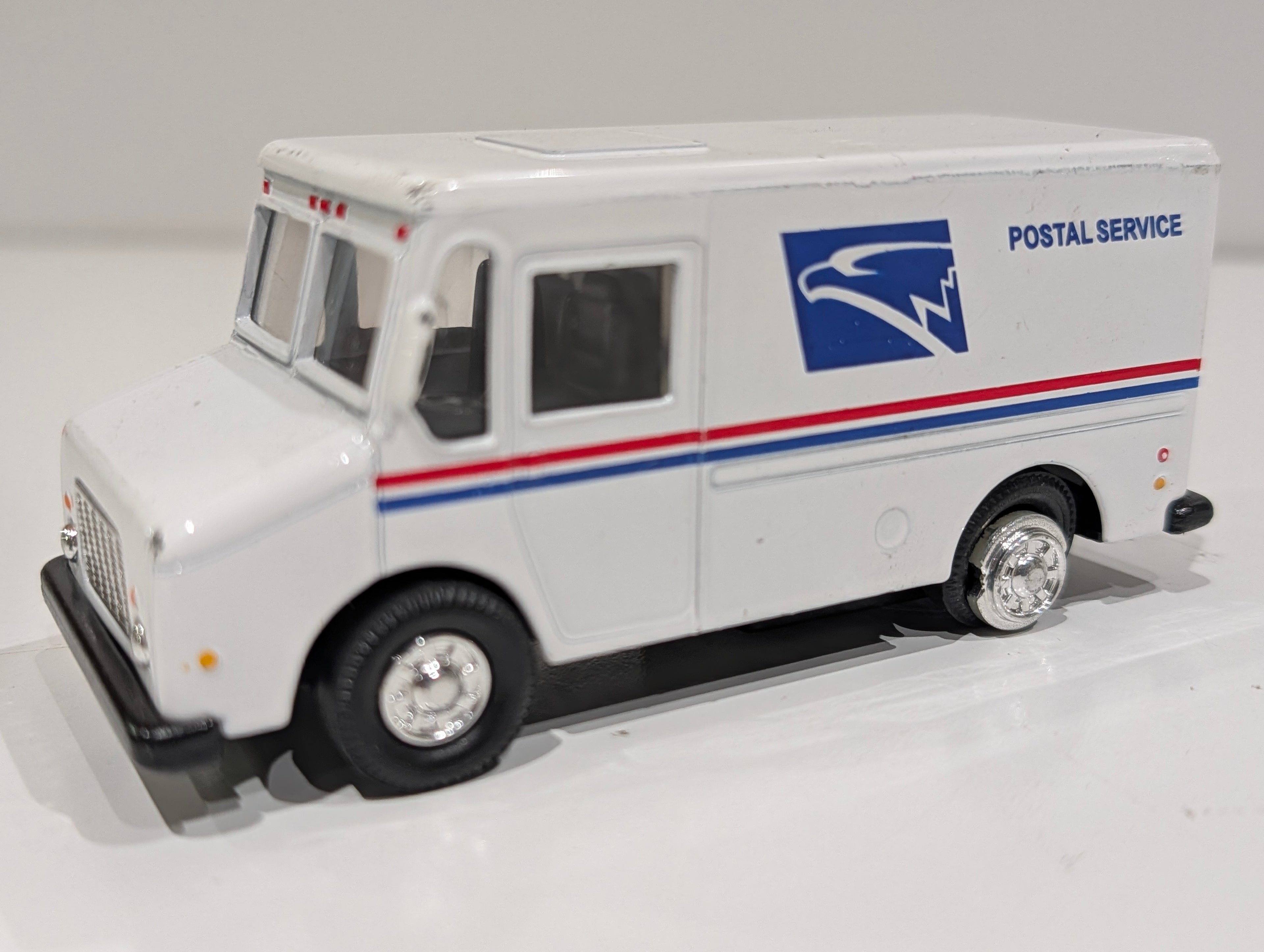 Vintage USPS Postal Service Mail Truck Toy Shing Fat Huyiang 1703 Model Diecast Display Vehicle