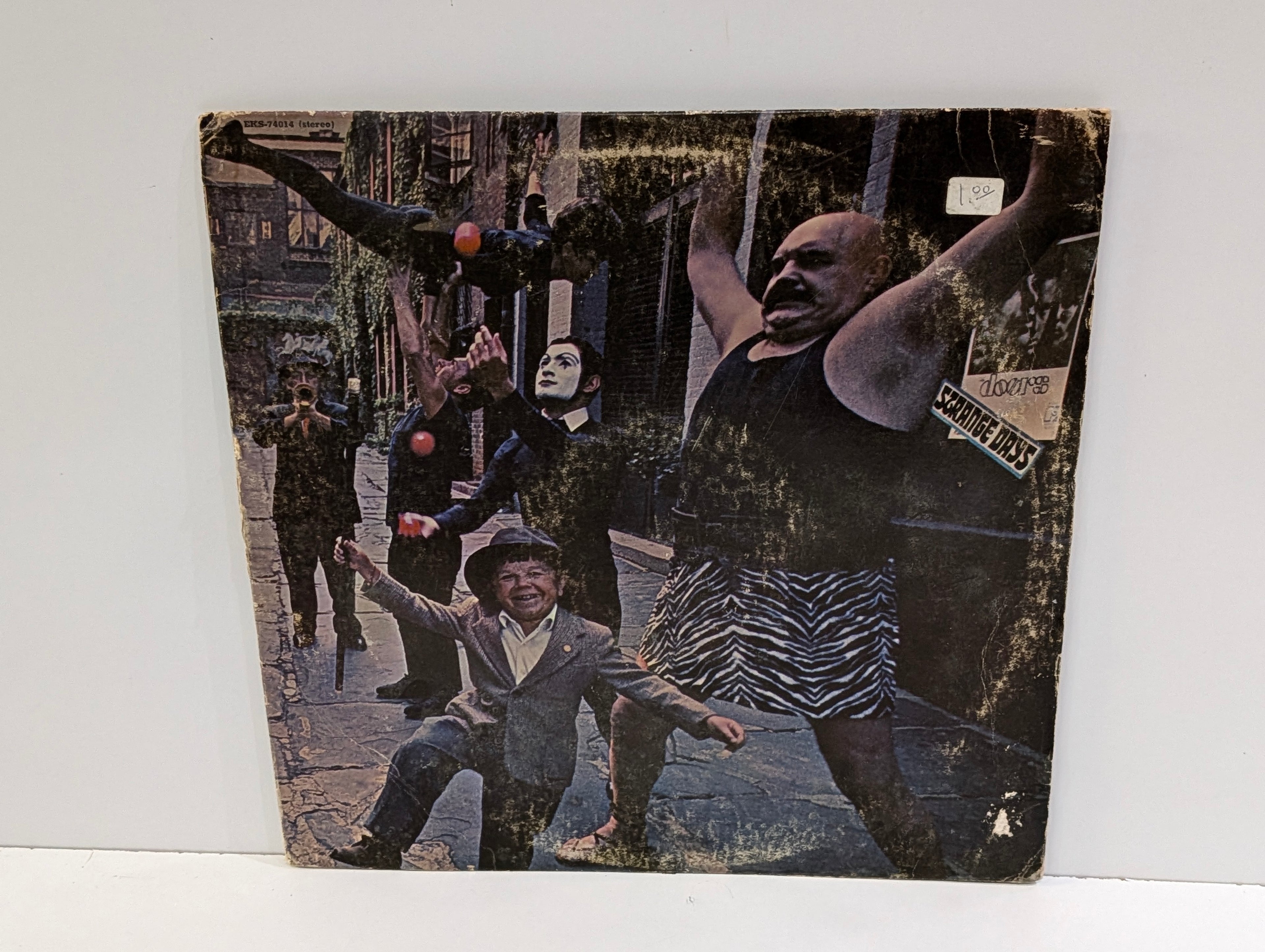 Vintage The Doors Strange Days Vinyl LP Elektra EKS 74014 Original Press
