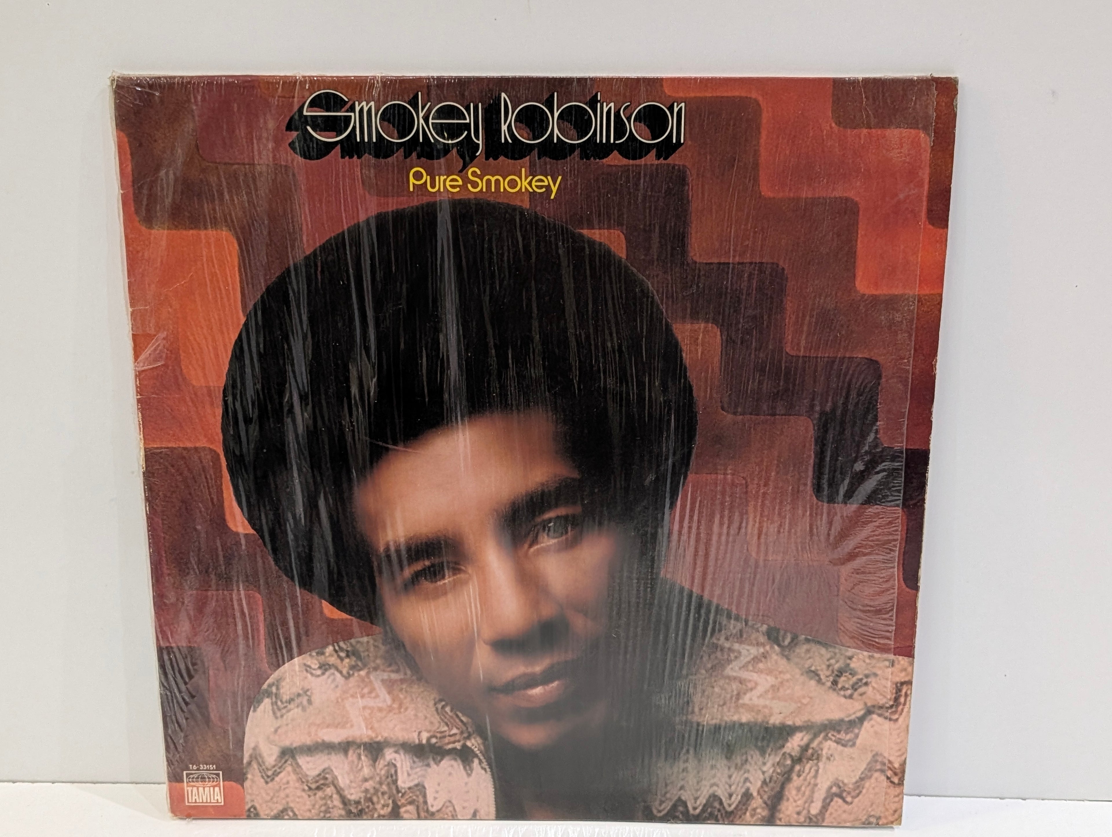 Vintage Smokey Robinson Pure Smokey Vinyl LP Tamla Records Soul R&B Album