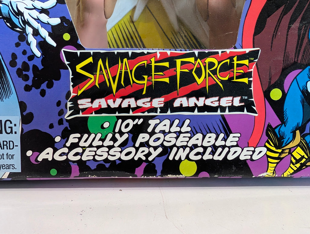 Angel - Vintage 1998 Toy Biz Marvel Universe Savage Force Angel 10 Inch Figure MIB