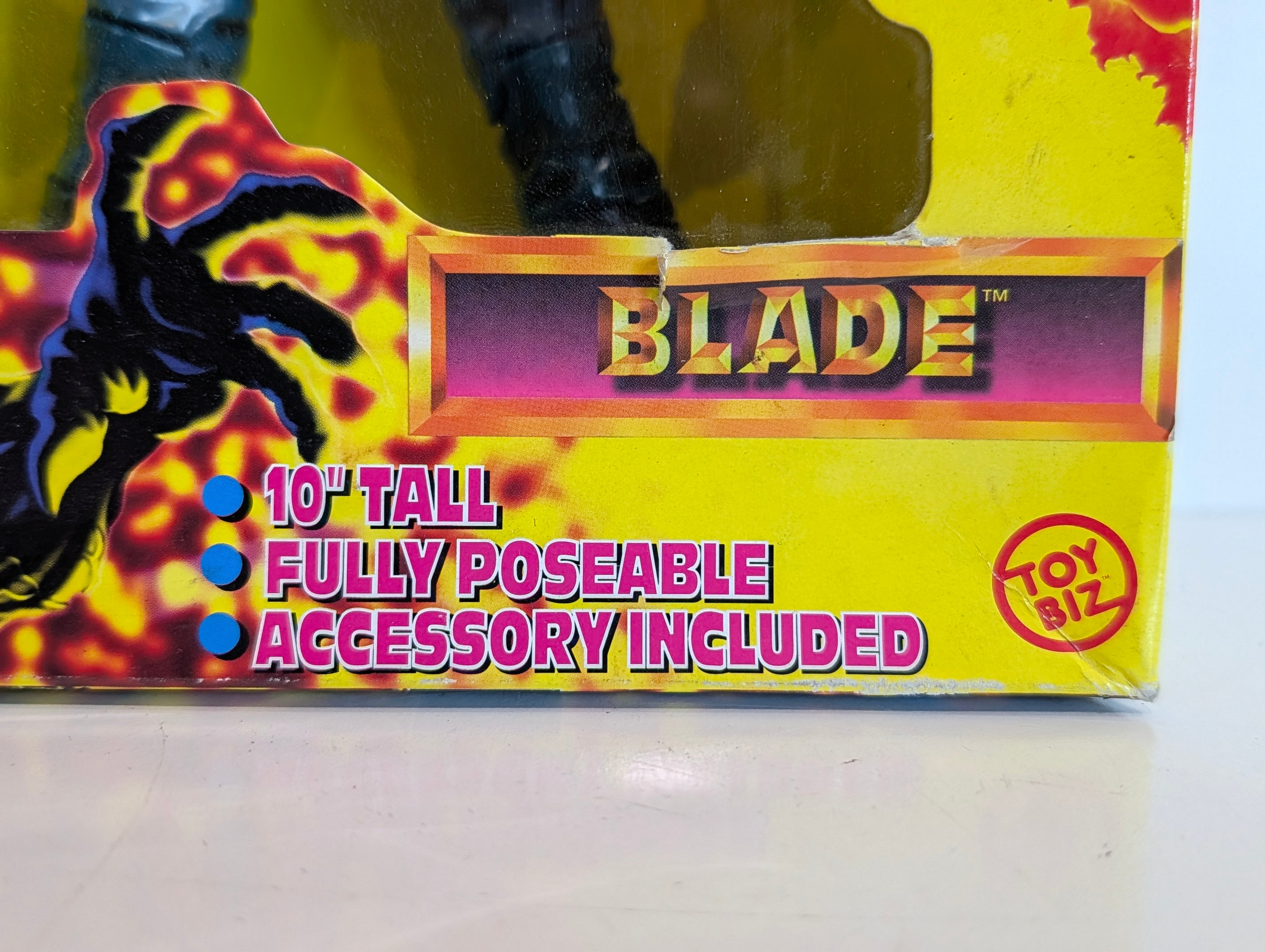 Blade - Vintage 1997 Toy Biz Marvel Universe Blade 10 Inch Action Figure MIB Boxed Rare