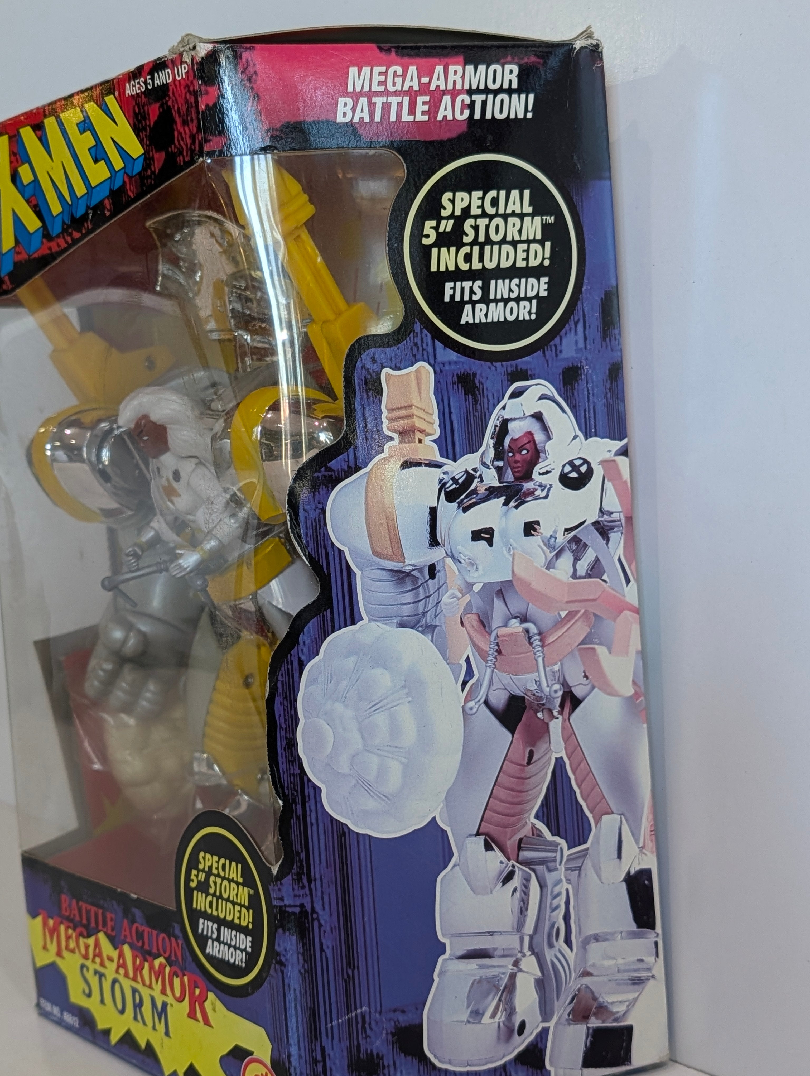 Storm - Vintage 1997 Toy Biz X-Men Mega Armor Storm Battle Action Figure Sealed Box