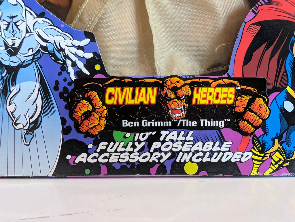 The Thing - Vintage 1998 Marvel Universe The Thing Ben Grimm 10” Figure ToyBiz Boxed