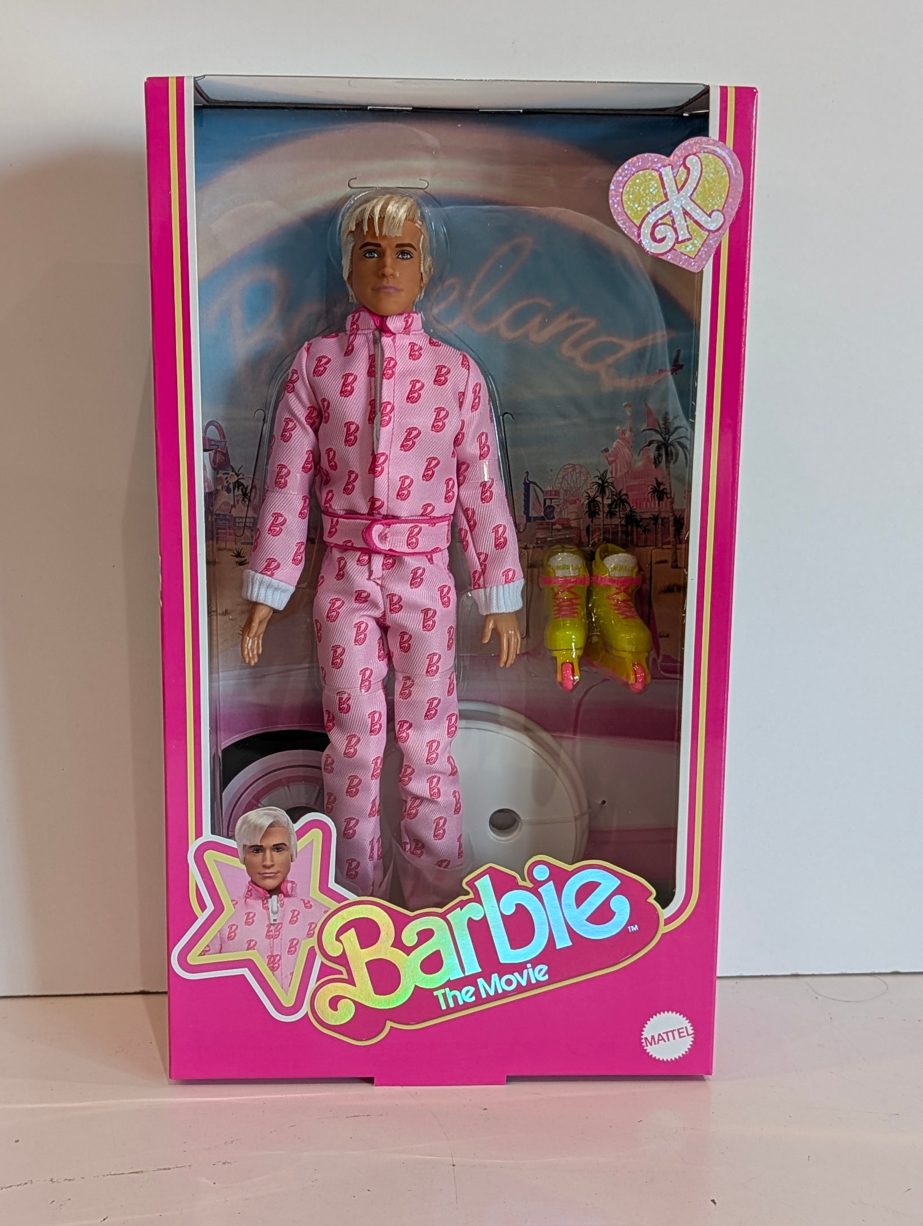 Barbie The Movie Ken Doll Rollerblade Outfit Mattel 2023 NIB Collector