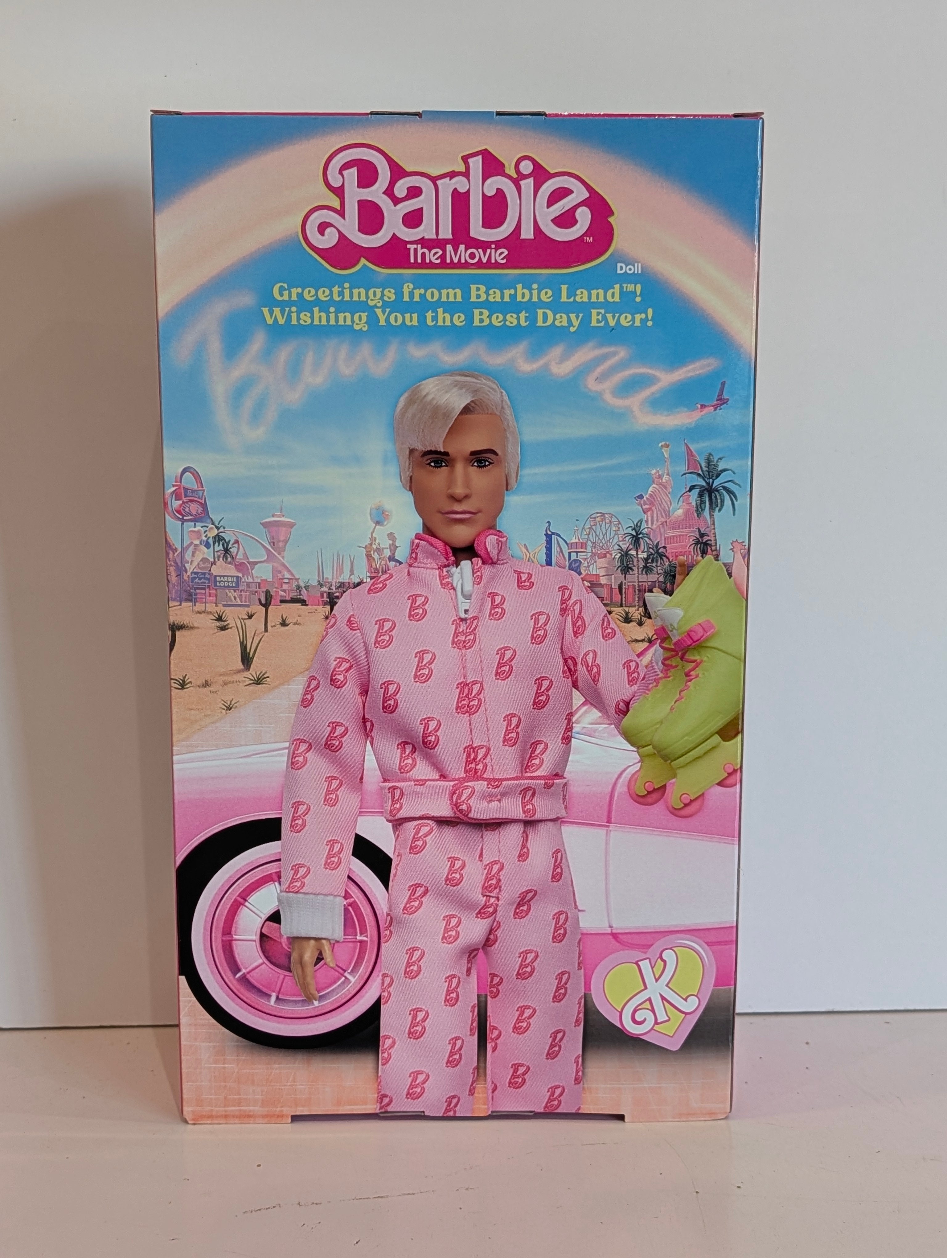 Barbie The Movie Ken Doll Rollerblade Outfit Mattel 2023 NIB Collector