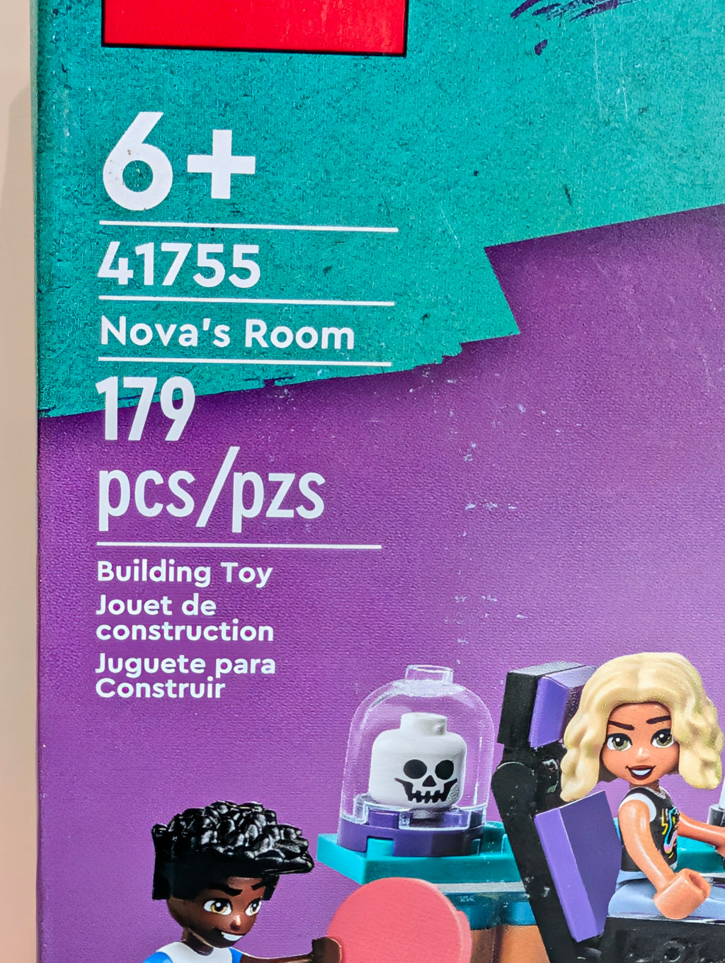 LEGO Friends 41755 Nova’s Room Set 179 PCS Building Kit Figures Bedroom Playset