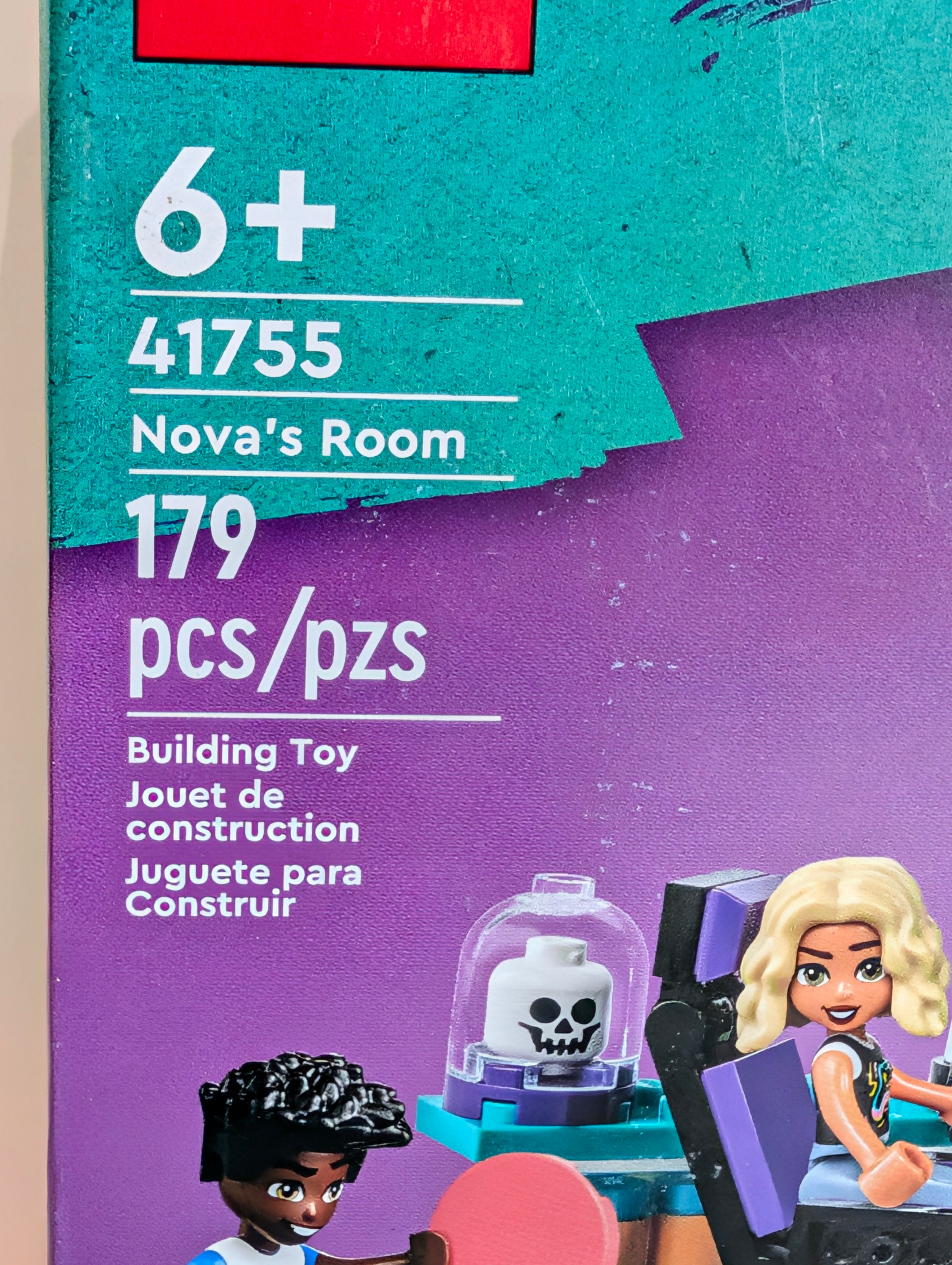 LEGO Friends 41755 Nova’s Room Set 179 PCS Building Kit Figures Bedroom Playset