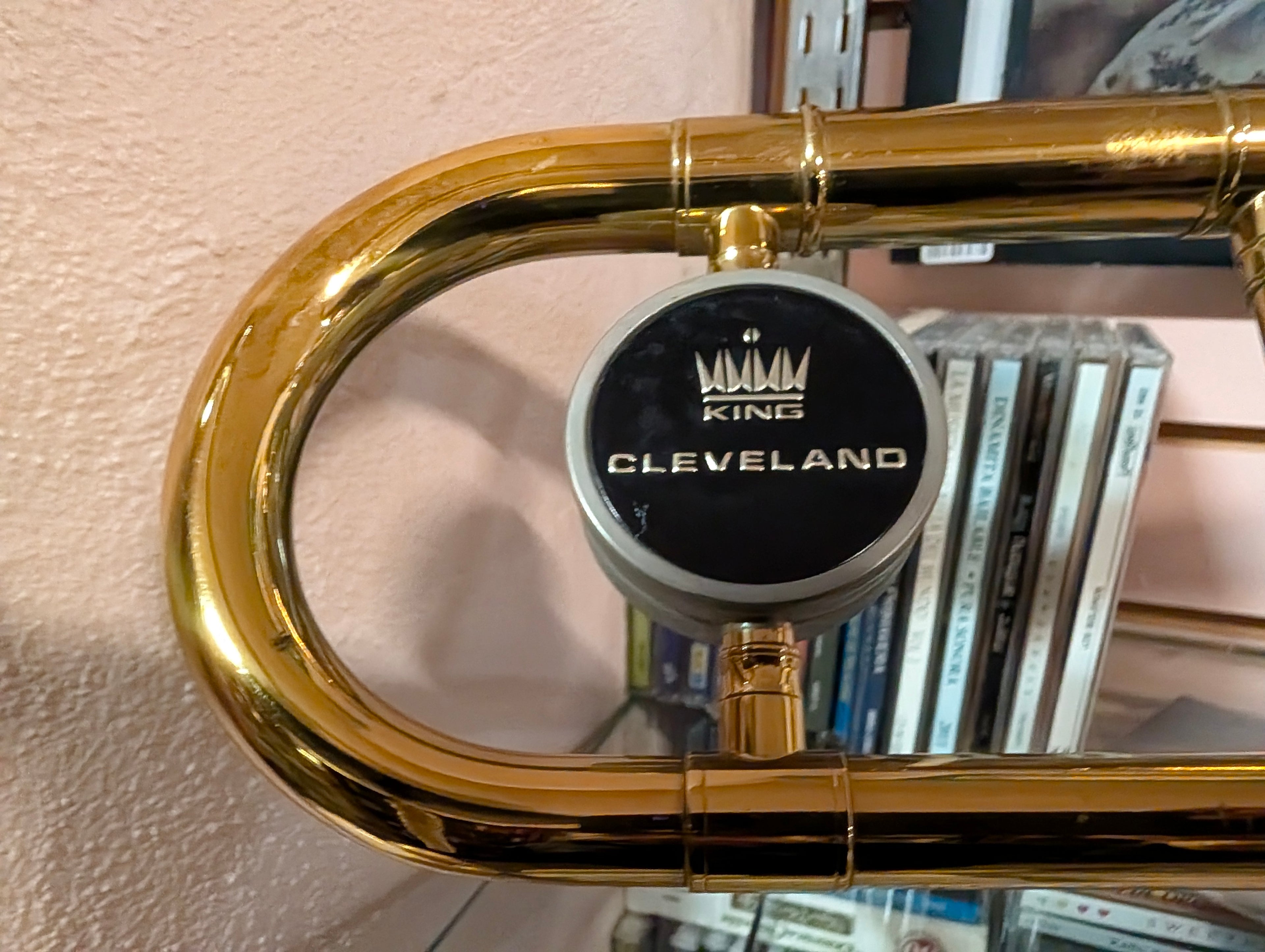 King Cleveland Brass Trombone Instrument Slide Trombone Professional Band Horn