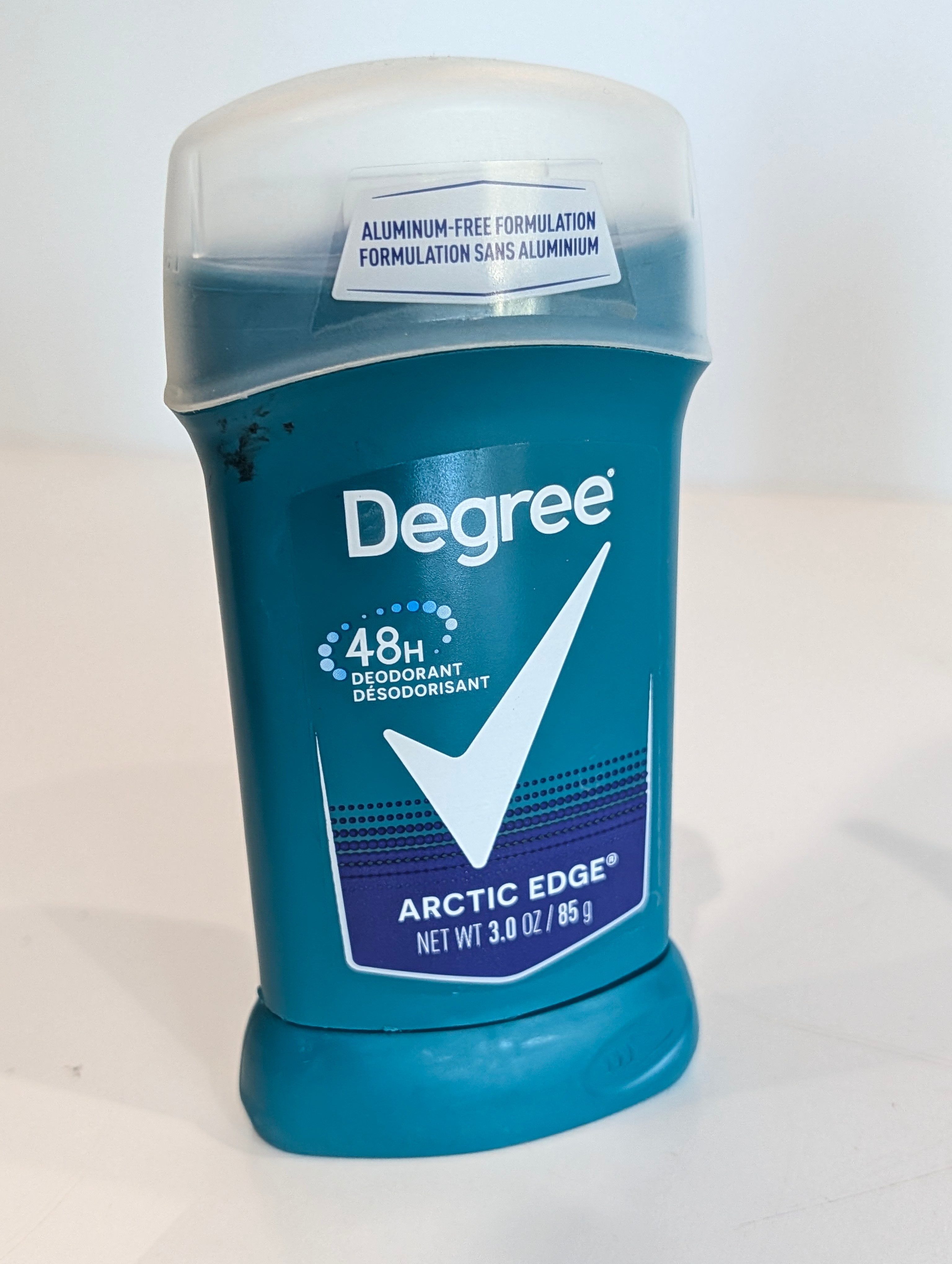 Degree Arctic Edge 48H Deodorant Stick 3 Oz Aluminum Free Personal Care