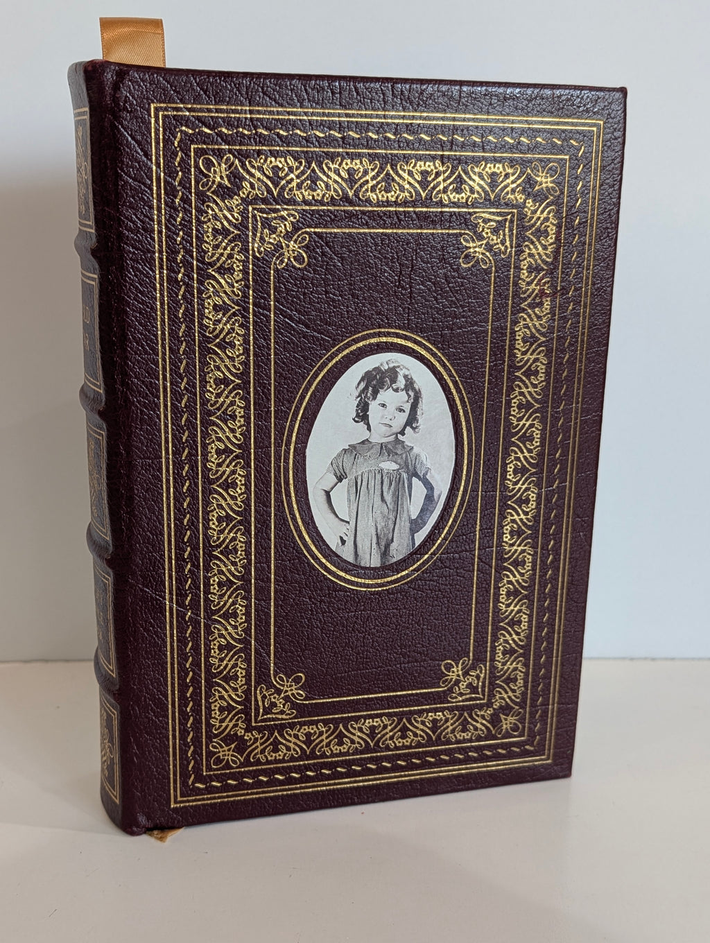 Autographed Shirley Temple Black Child Star Easton Press Leather Book Limited Ed