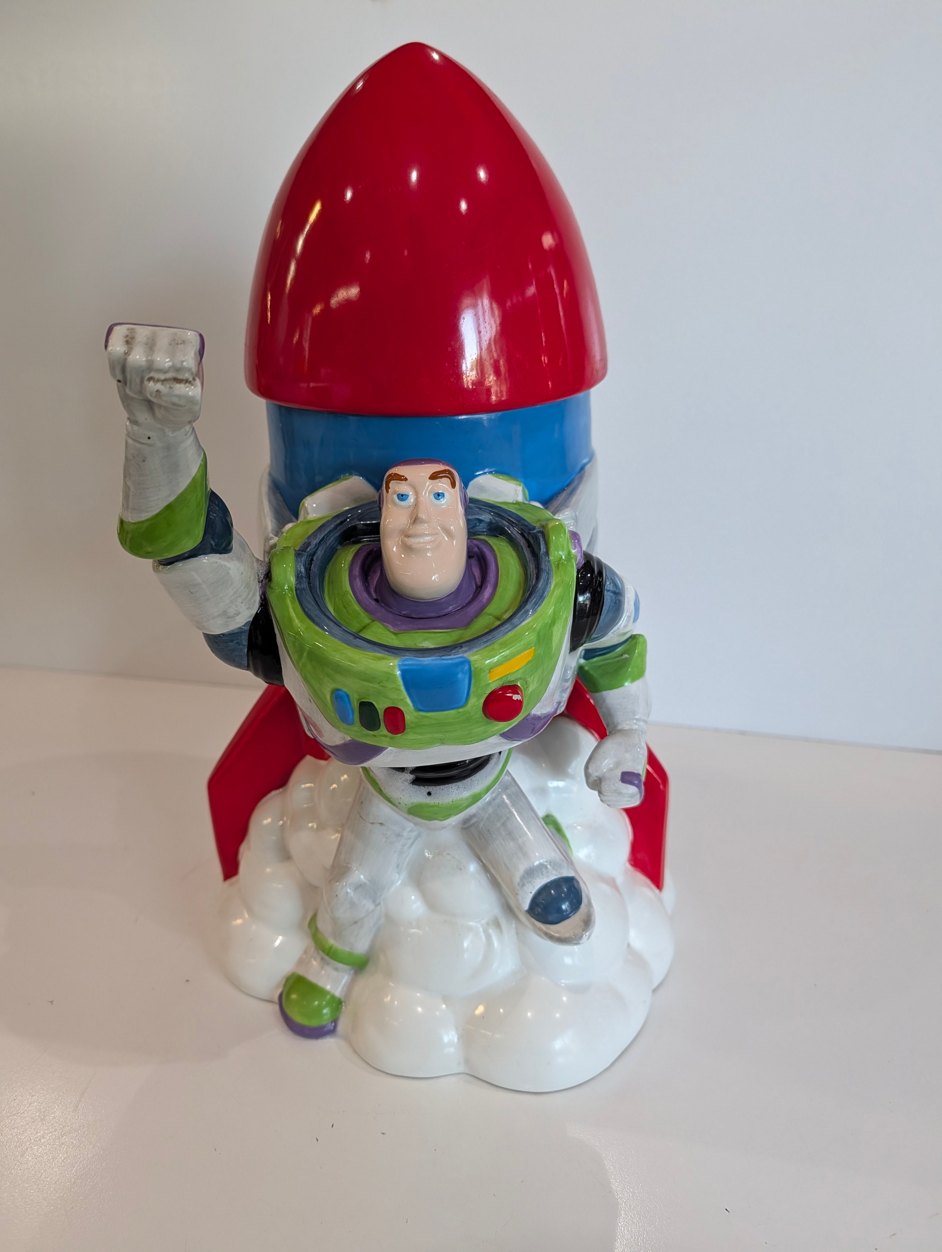 Disney Toy Story Buzz Lightyear Cookie Jar Limited Edition 783 Of 1500 Ceramic