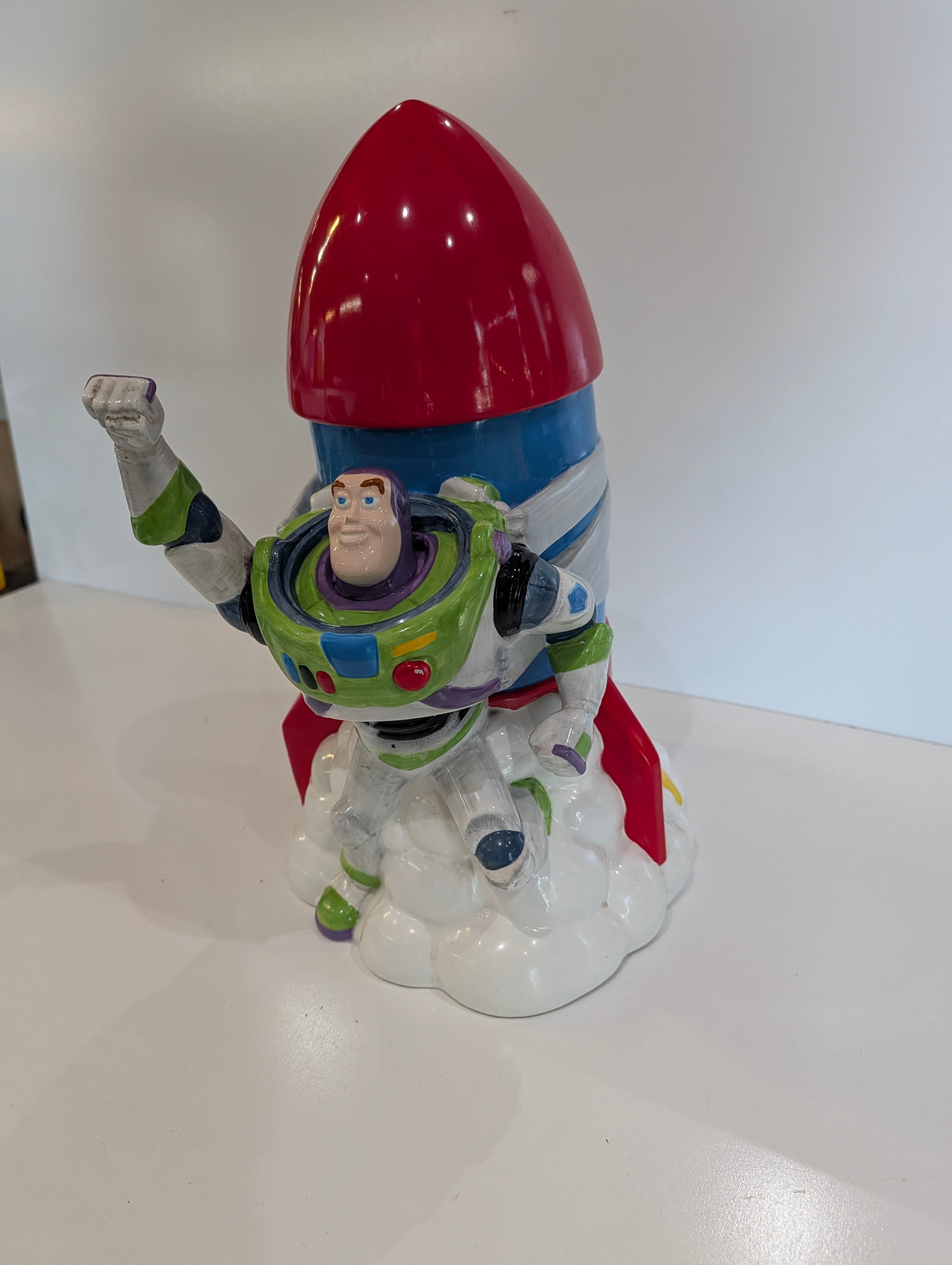 Disney Toy Story Buzz Lightyear Cookie Jar Limited Edition 783 Of 1500 Ceramic