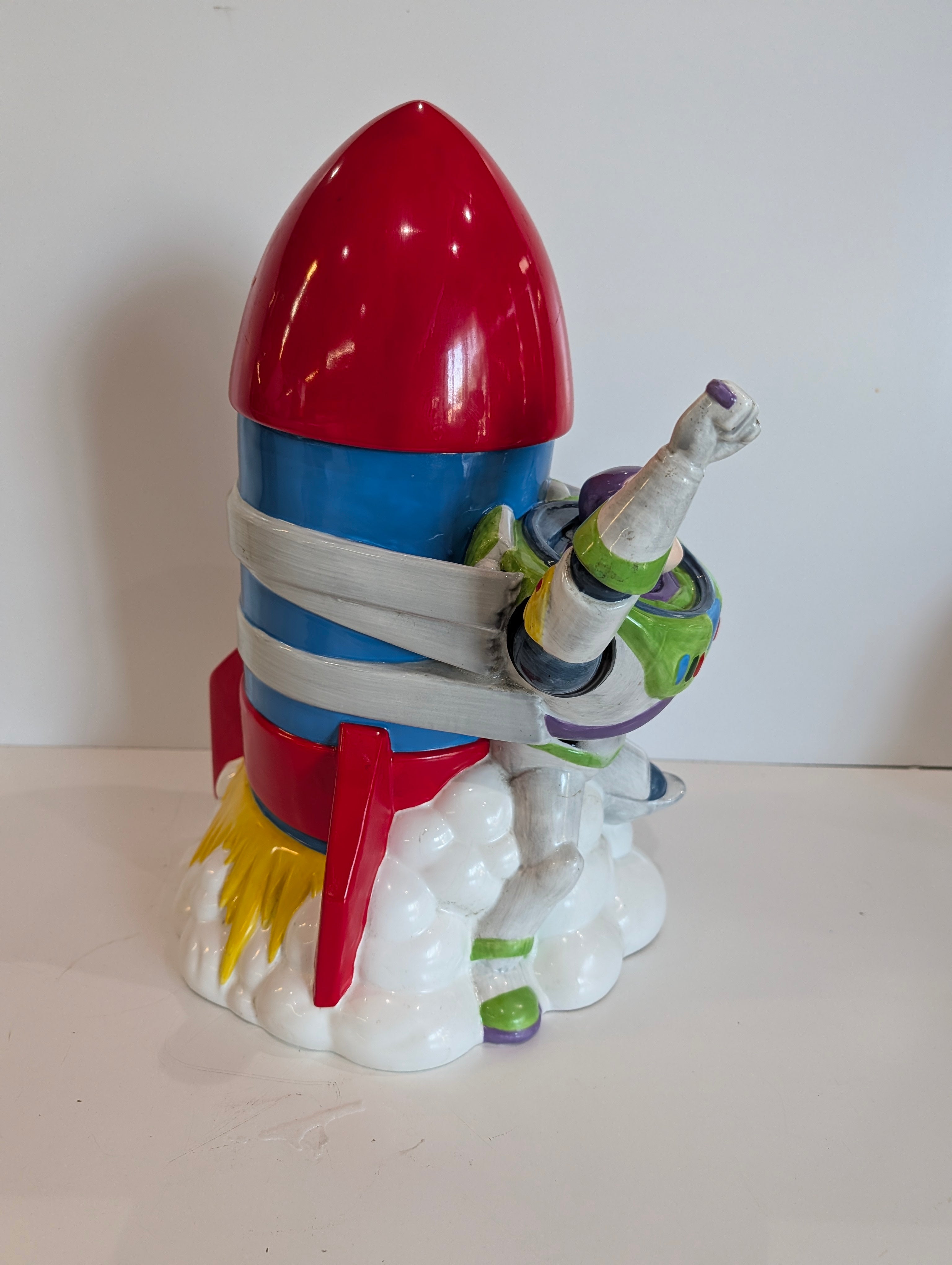 Disney Toy Story Buzz Lightyear Cookie Jar Limited Edition 783 Of 1500 Ceramic