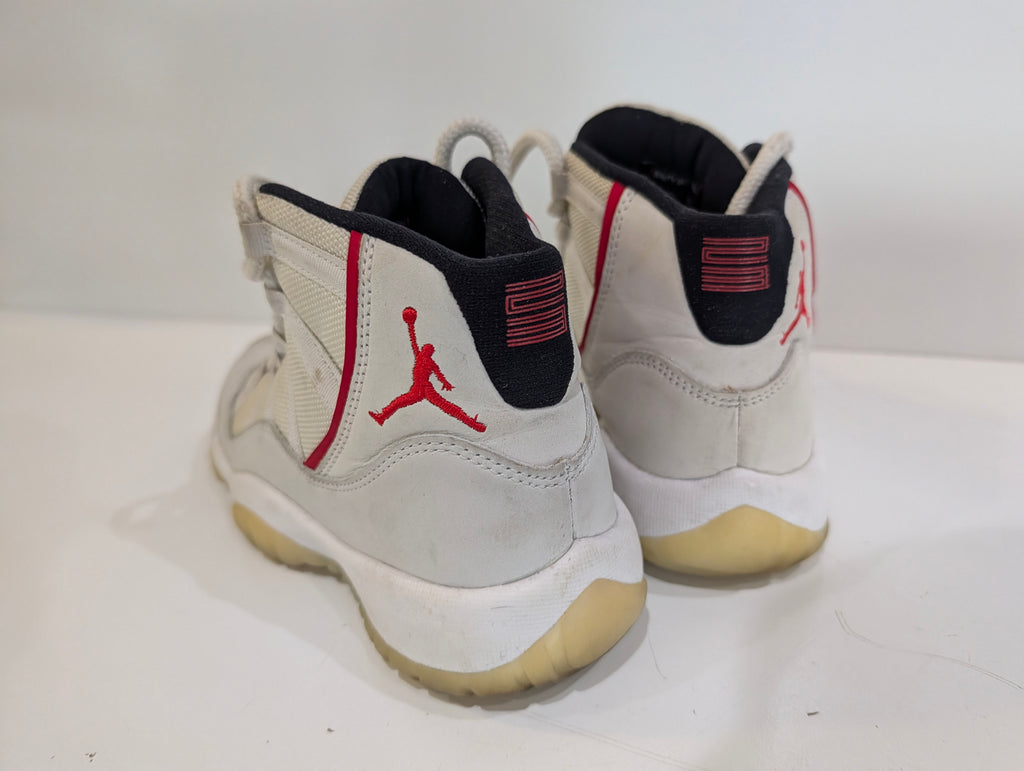 Nike Air Jordan 11 Retro Platinum Tint 378038-016 Youth Size 4Y Sneakers