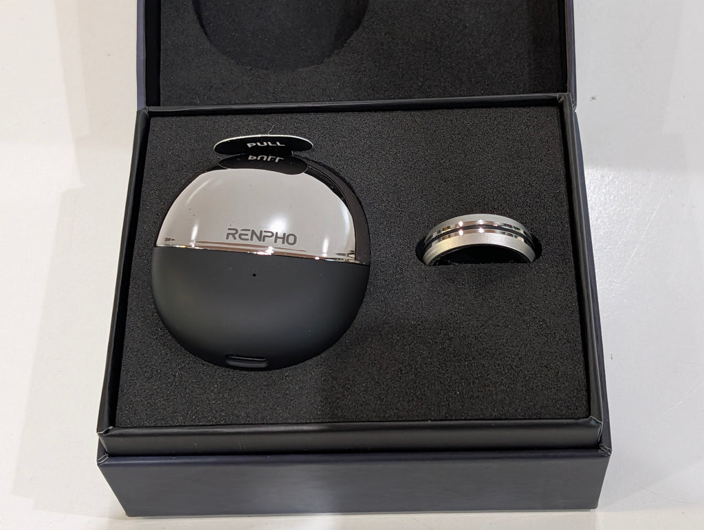 RENPHO Lynx Smart Ring Size 10 Health Tracker Titanium Fitness Sleep Monitor
