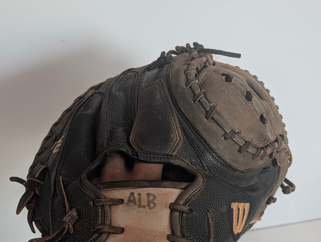 Wilson A2000 M2 Pro Stock 33.5 Catchers Mitt Baseball Glove Leather Black