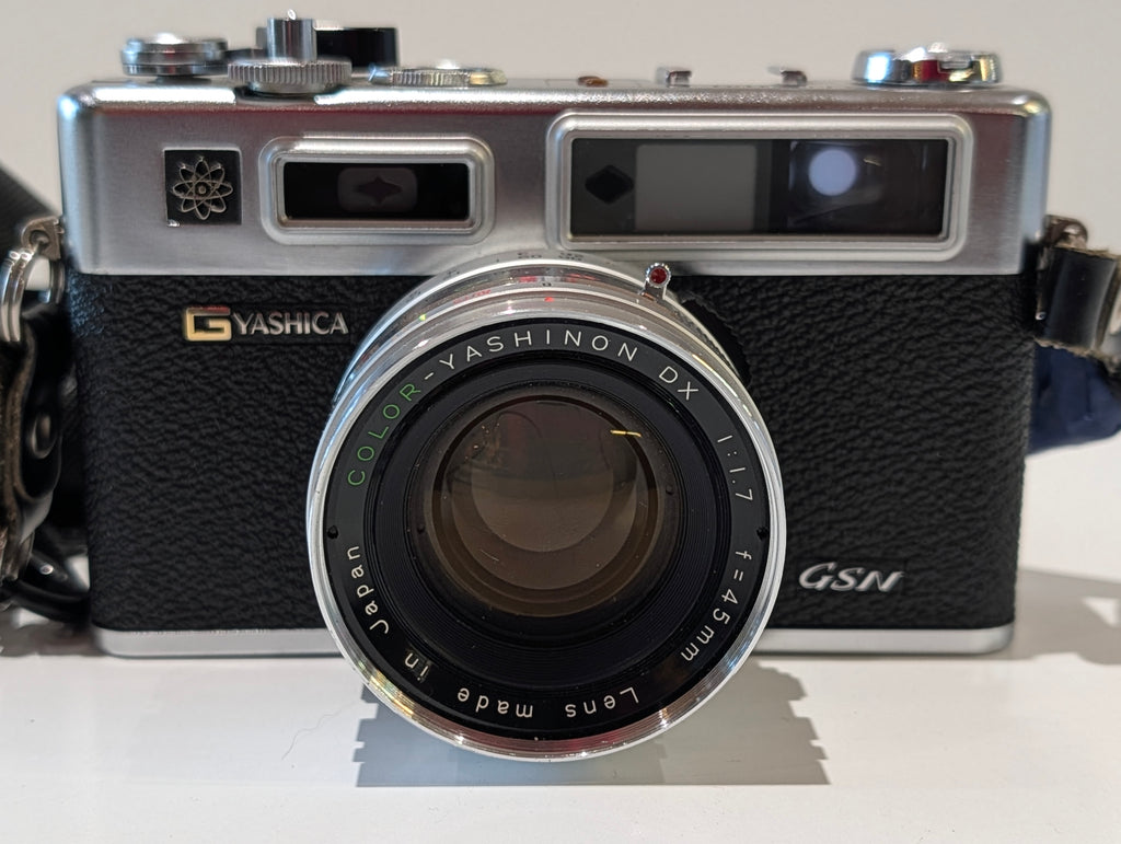 Vintage Yashica Electro 35 GSN Rangefinder Camera Yashinon DX 45mm f1.7 Lens