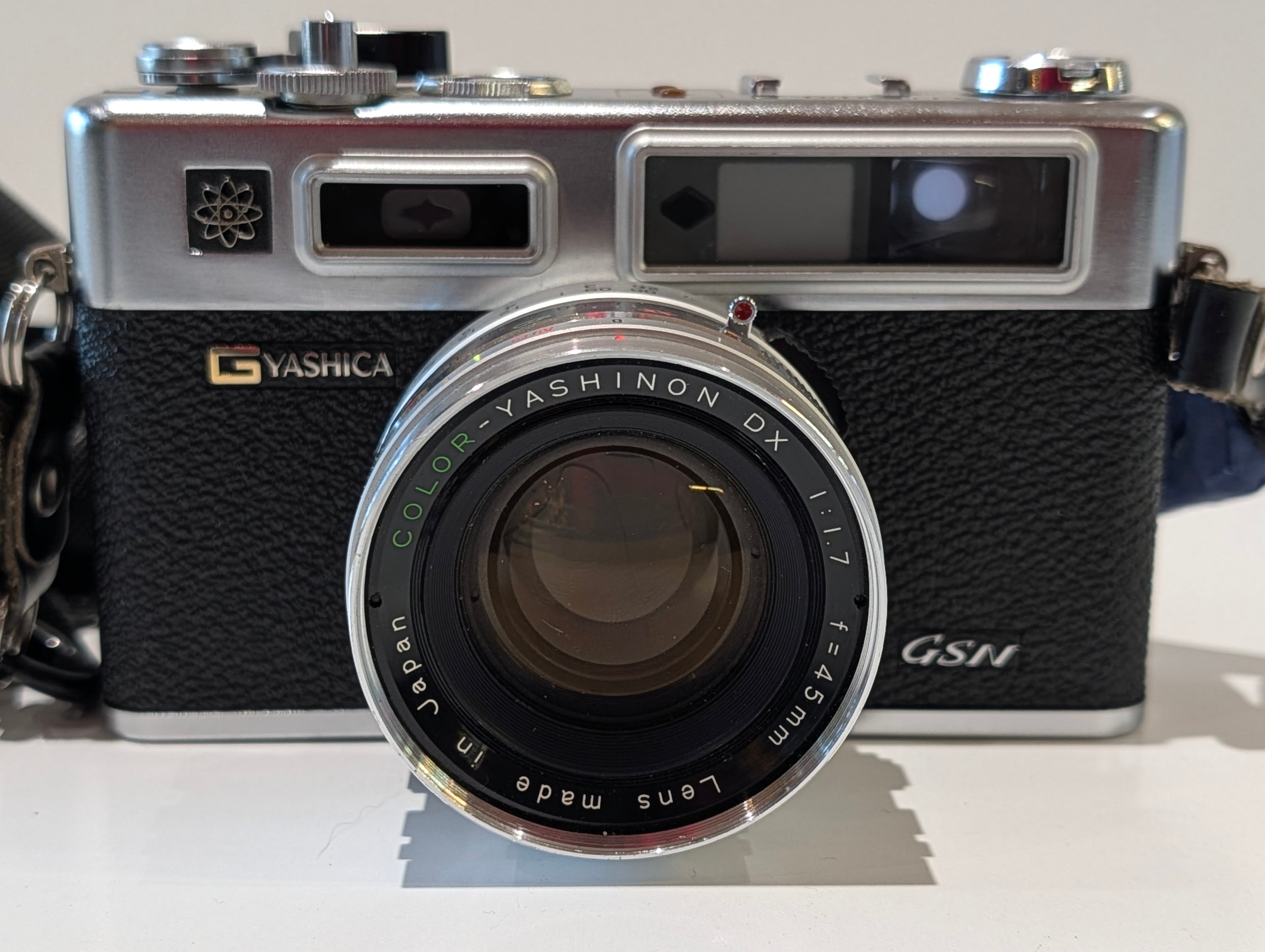 Vintage Yashica Electro 35 GSN Rangefinder Camera Yashinon DX 45mm f1.7 Lens