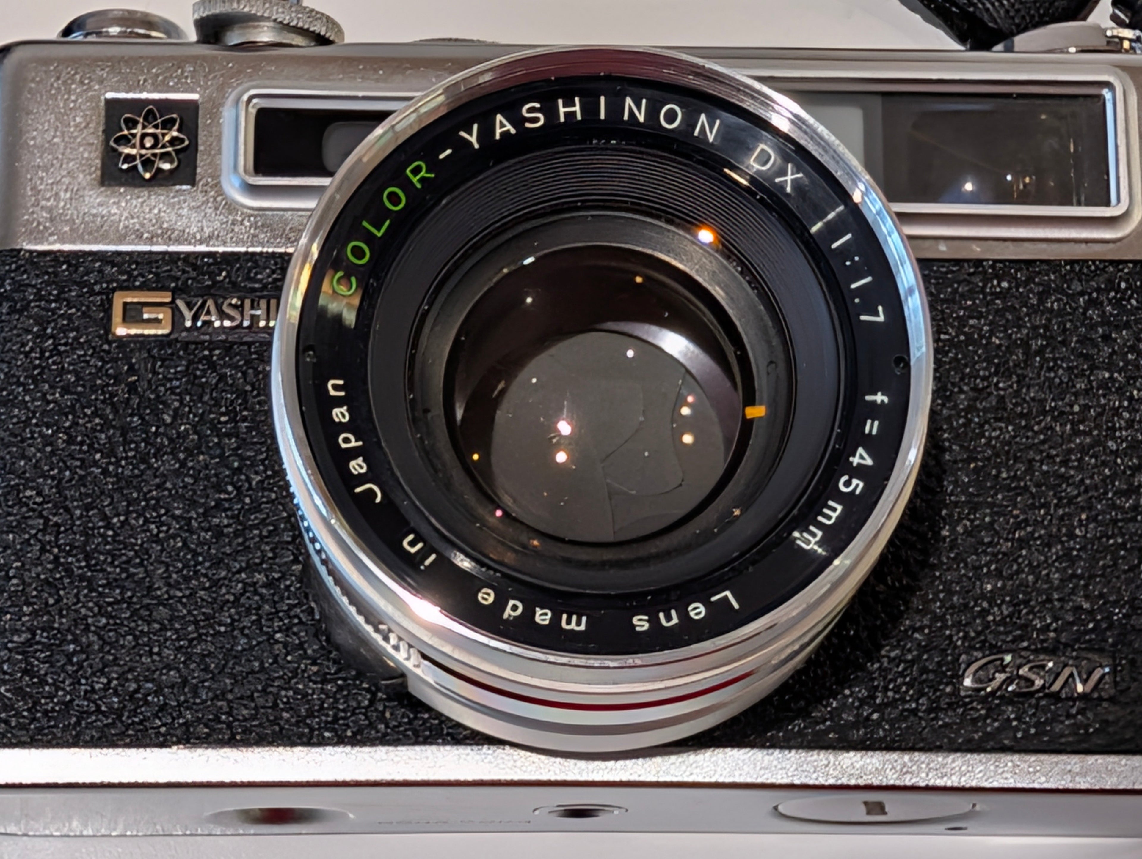 Vintage Yashica Electro 35 GSN Rangefinder Camera Yashinon DX 45mm f1.7 Lens