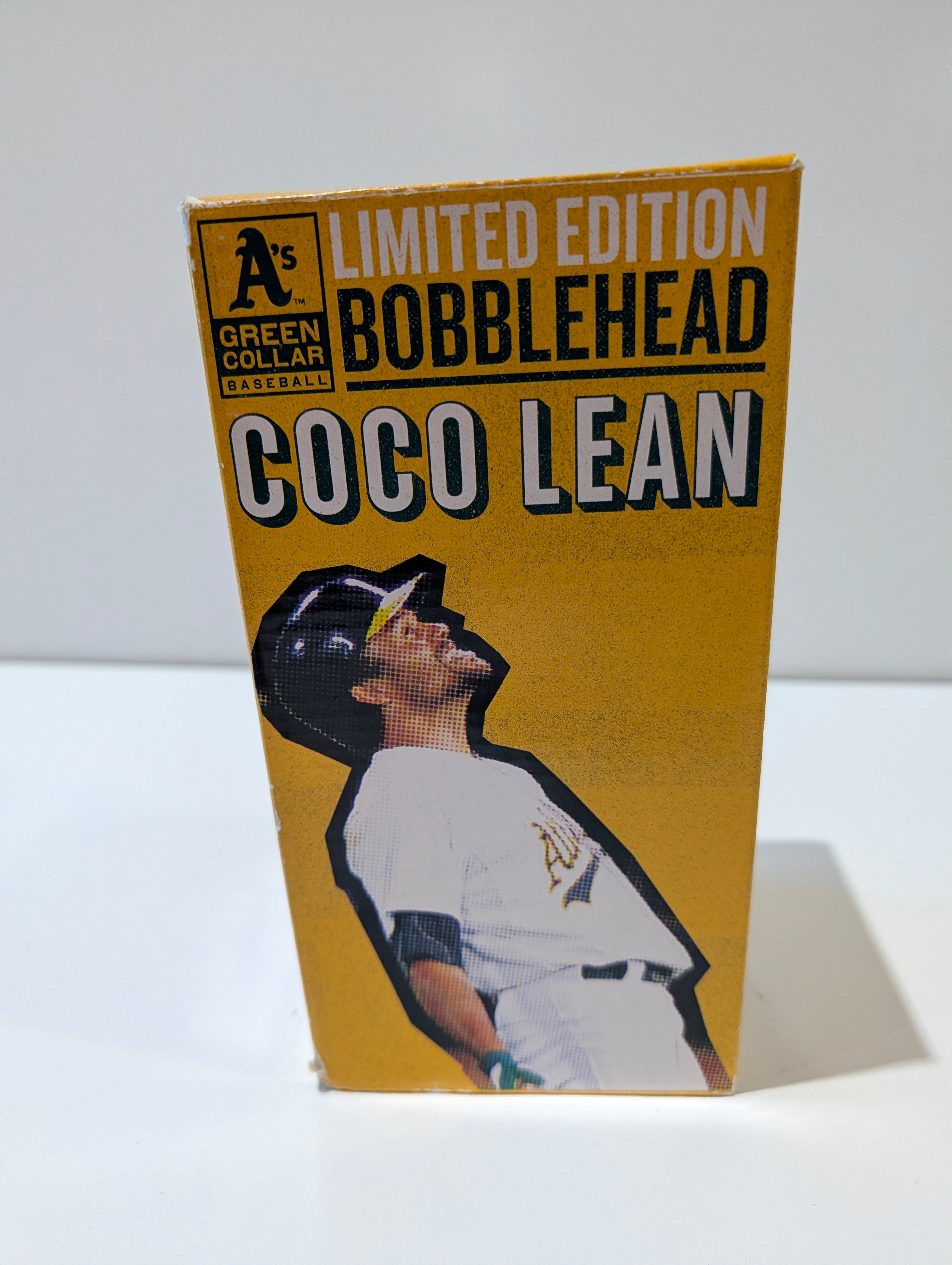 Oakland Athletics Coco Crisp Lean Limited Edition Bobblehead Green Collar MLB
