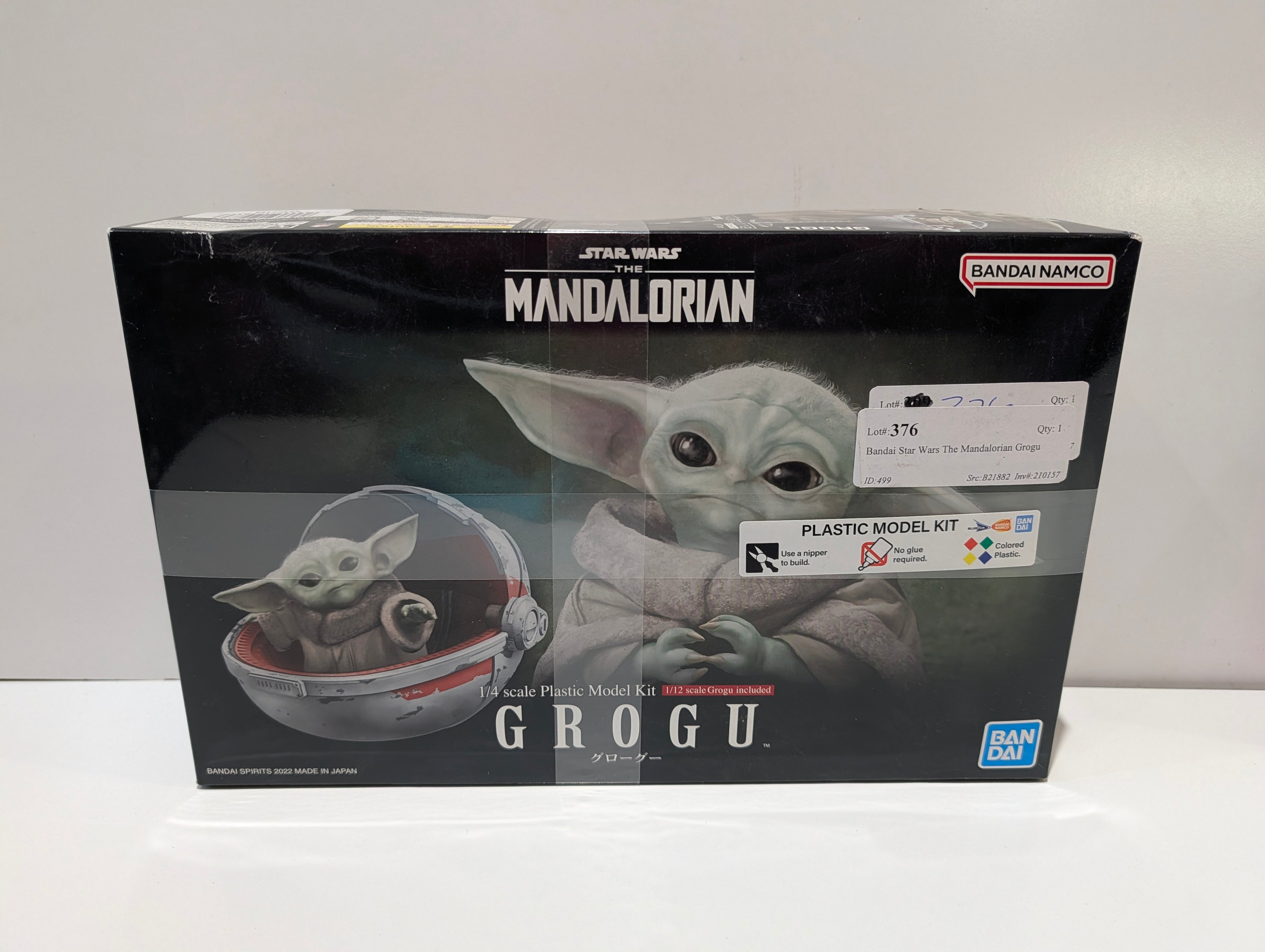Star Wars Mandalorian Grogu 1/4 Scale Model Kit Bandai Spirits Build Figure