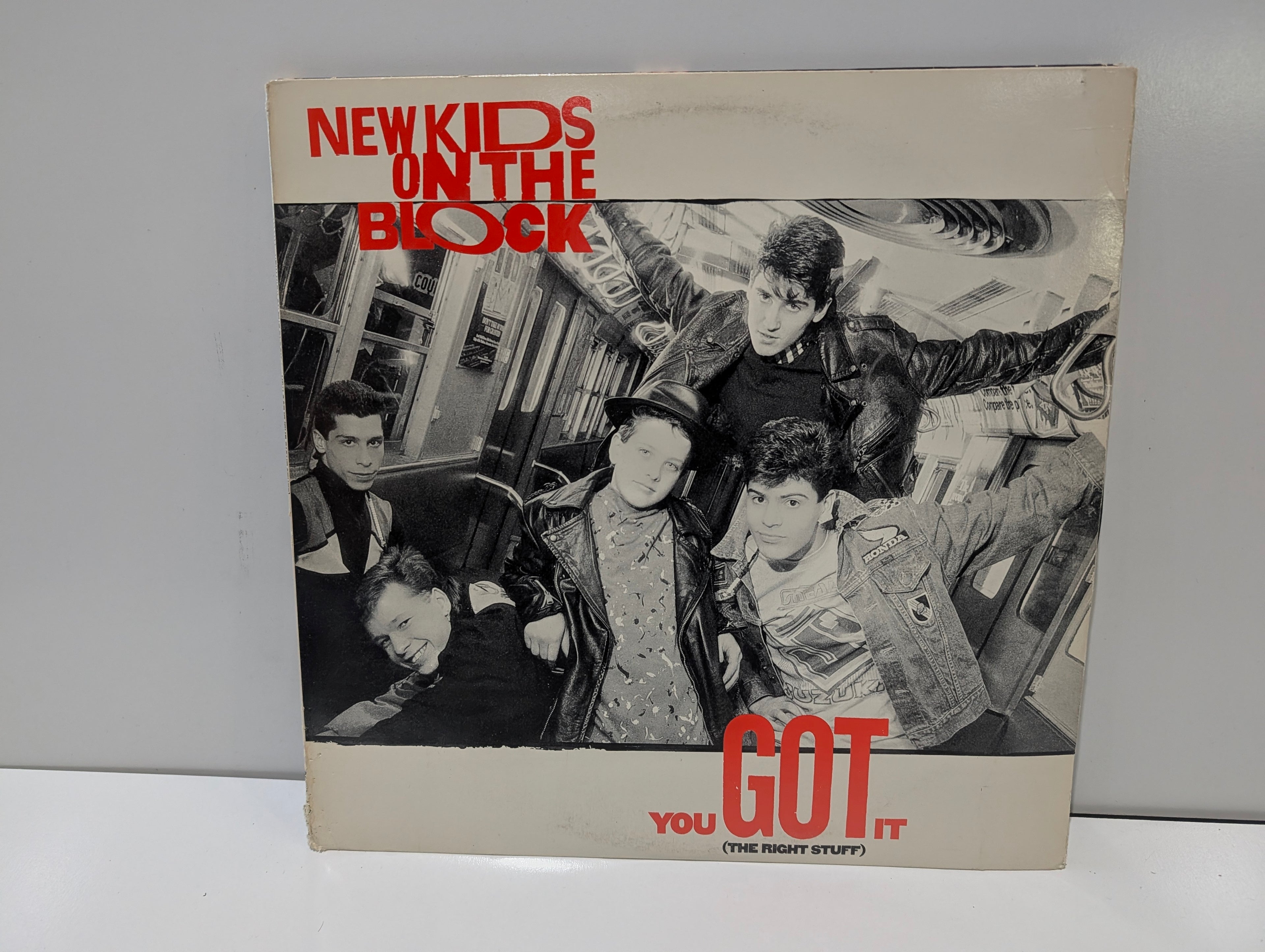 Vintage New Kids On The Block You Got It Right Stuff Vinyl Record 1988