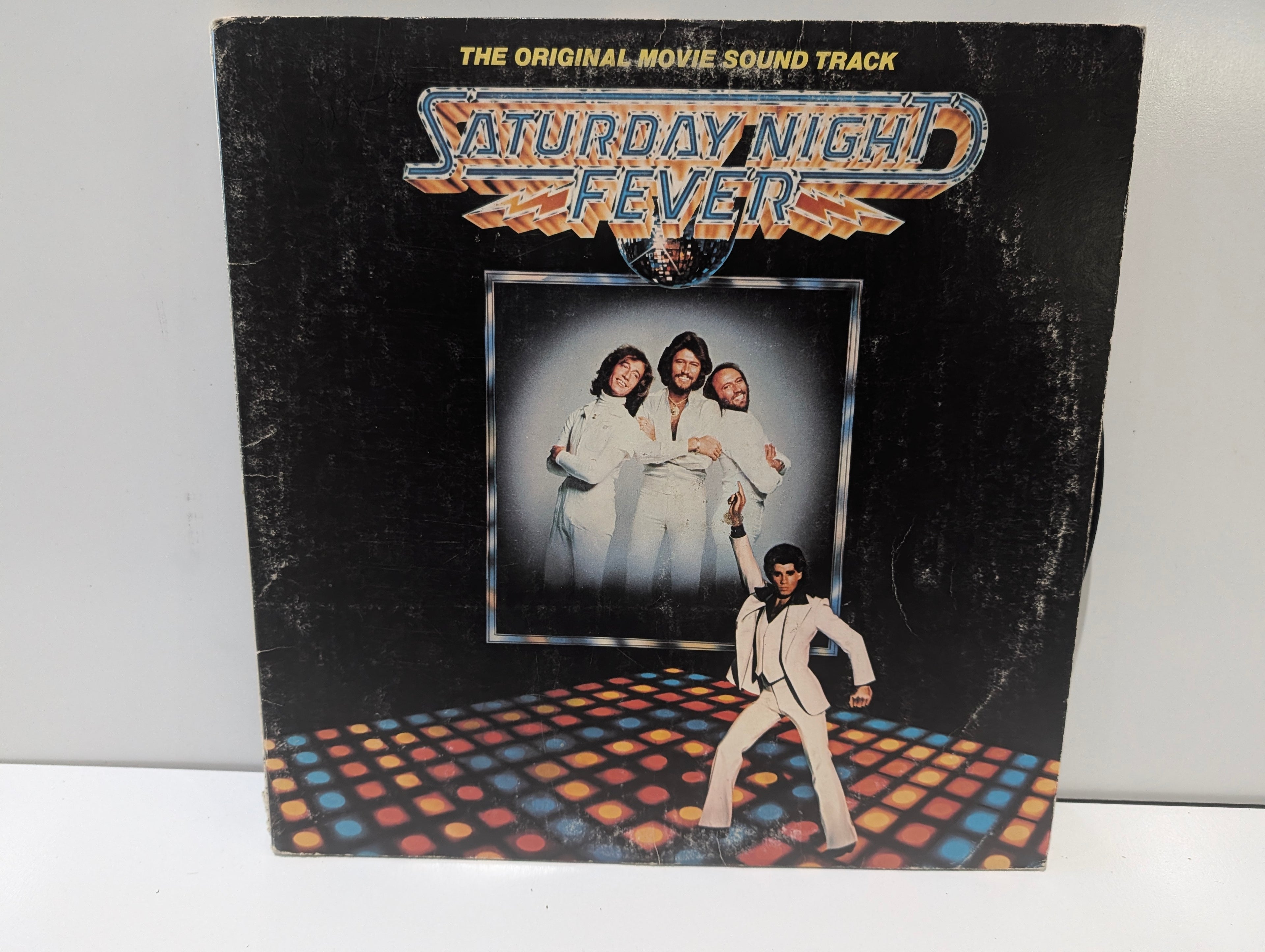 Vintage Saturday Night Fever Original Movie Soundtrack Vinyl LP 1977 Bee Gees