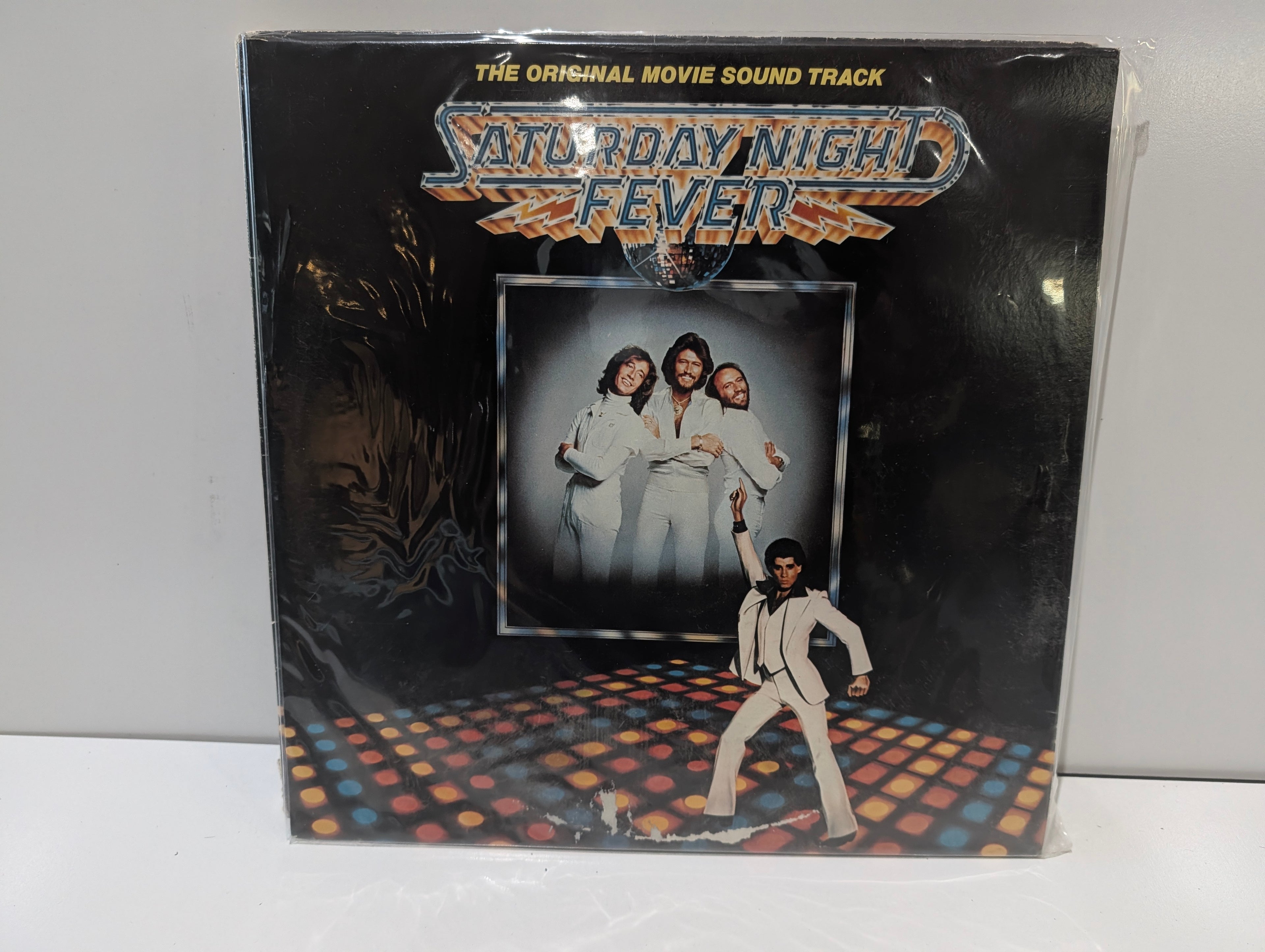 Vintage Saturday Night Fever Original Movie Soundtrack Vinyl LP 1977 Bee Gees