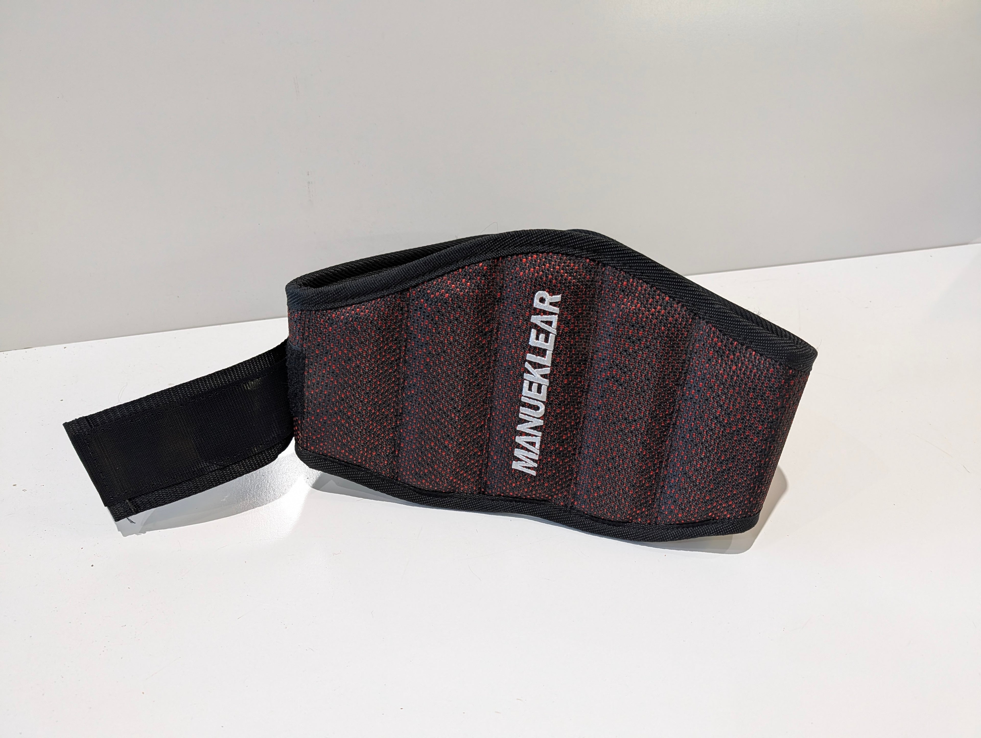 Manueklear Weightlifting Belt Adjustable Lumbar Support Gym Training Back Brace