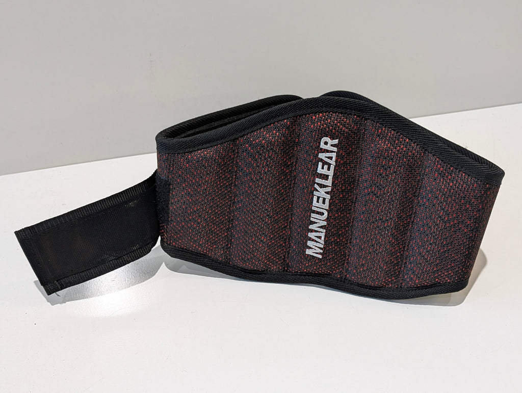 Manueklear Weightlifting Belt Adjustable Lumbar Support Gym Training Back Brace