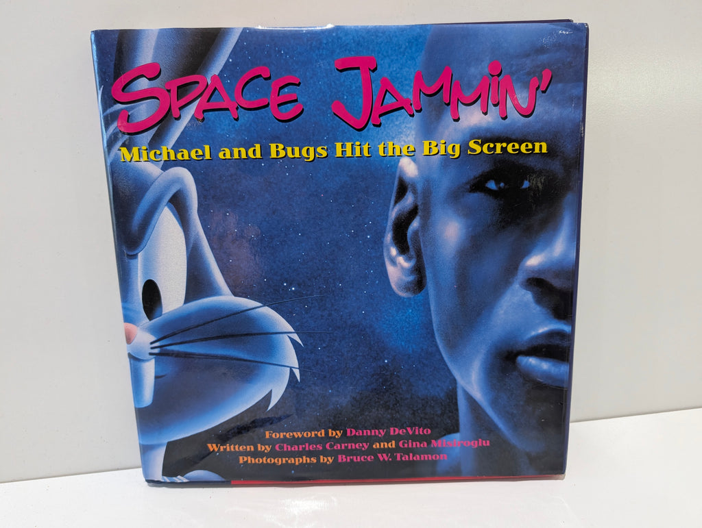 Vintage 1996 Space Jammin Michael Jordan Bugs Bunny Hardcover Movie Book WB