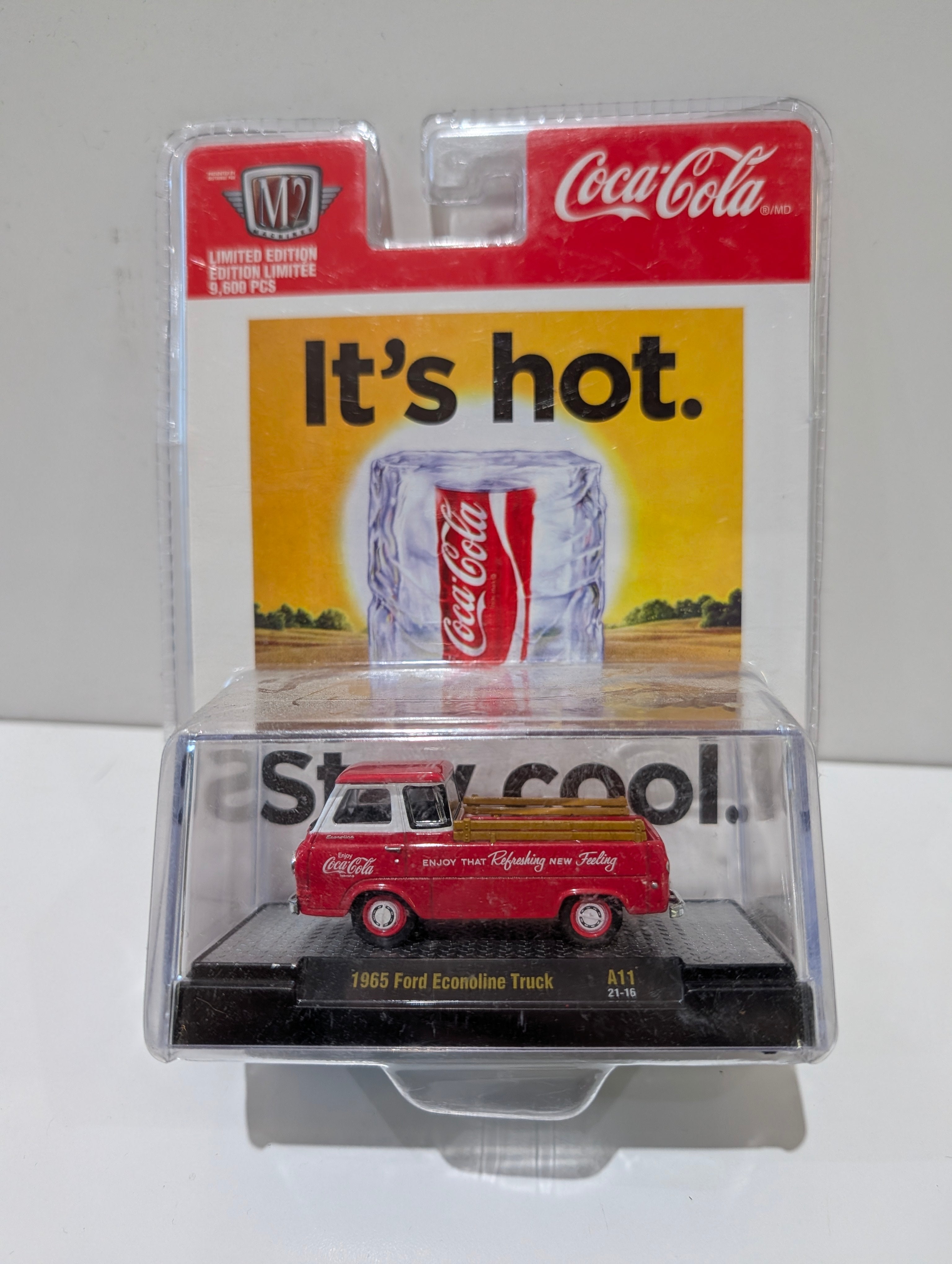 Vintage M2 Machines Coca-Cola 1965 Ford Econoline Truck Diecast Collectible