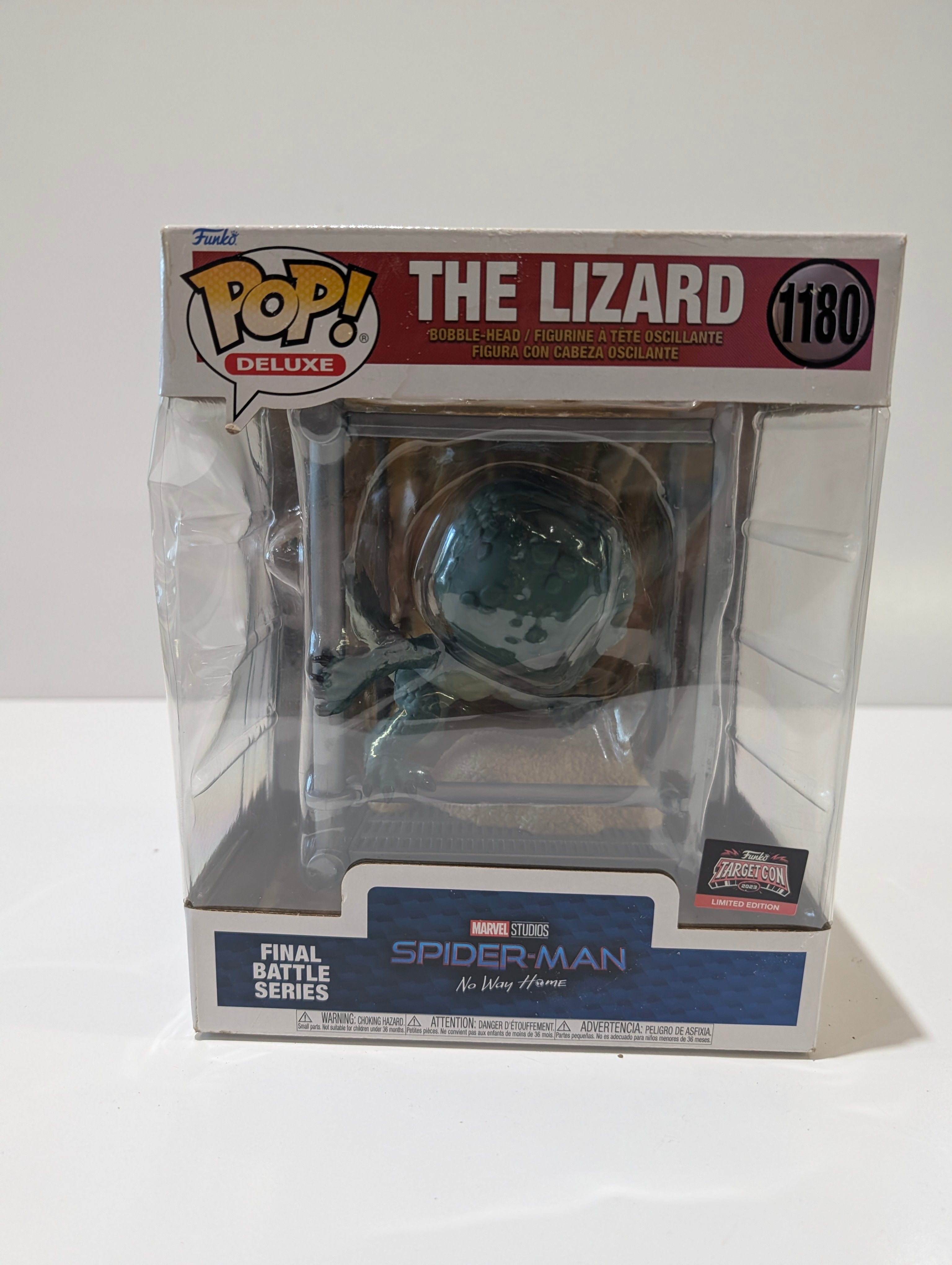 Funko Pop Deluxe The Lizard 1180 Spider-Man No Way Home TargetCon Figure