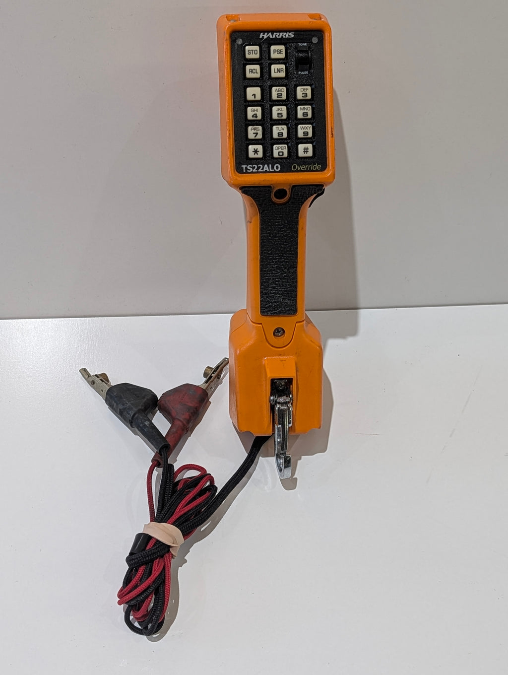 Harris TS22ALO Lineman Test Set Speakerphone Data Lockout Override Handset