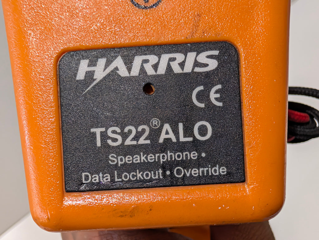 Harris TS22ALO Lineman Test Set Speakerphone Data Lockout Override Handset