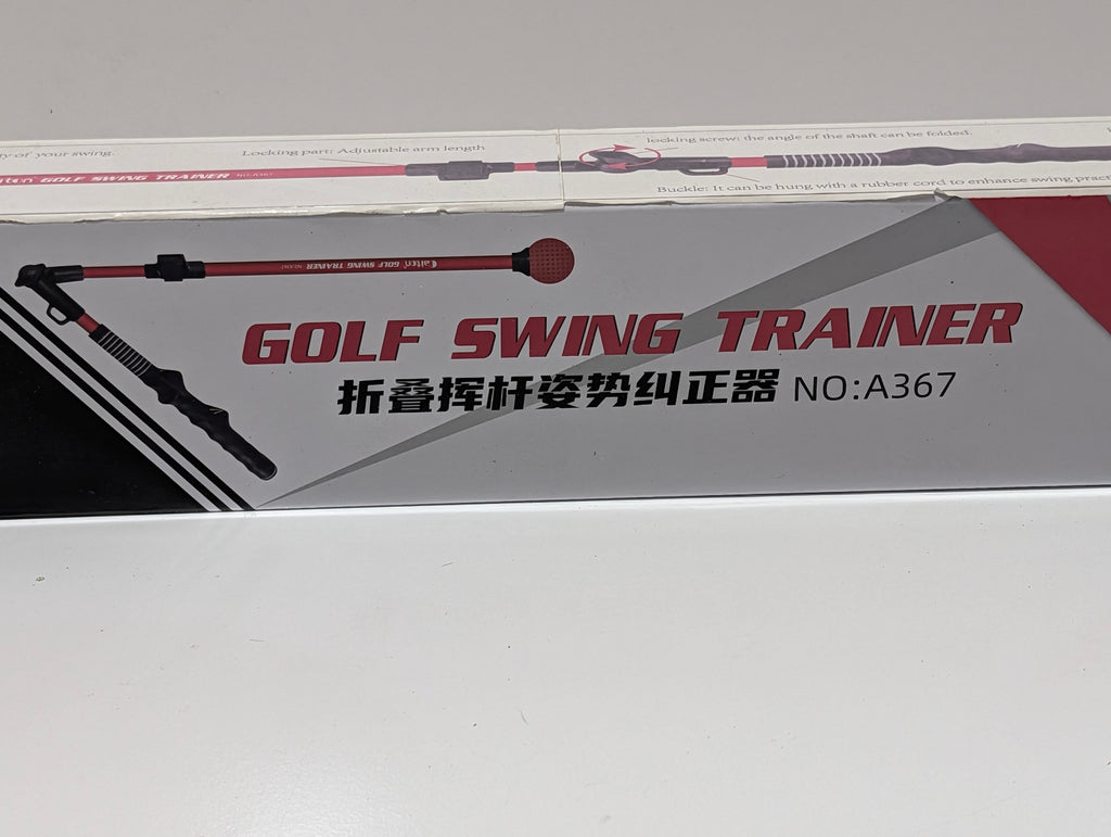 Caiton Golf Swing Trainer A367 Adjustable Foldable Practice Aid Training Tool