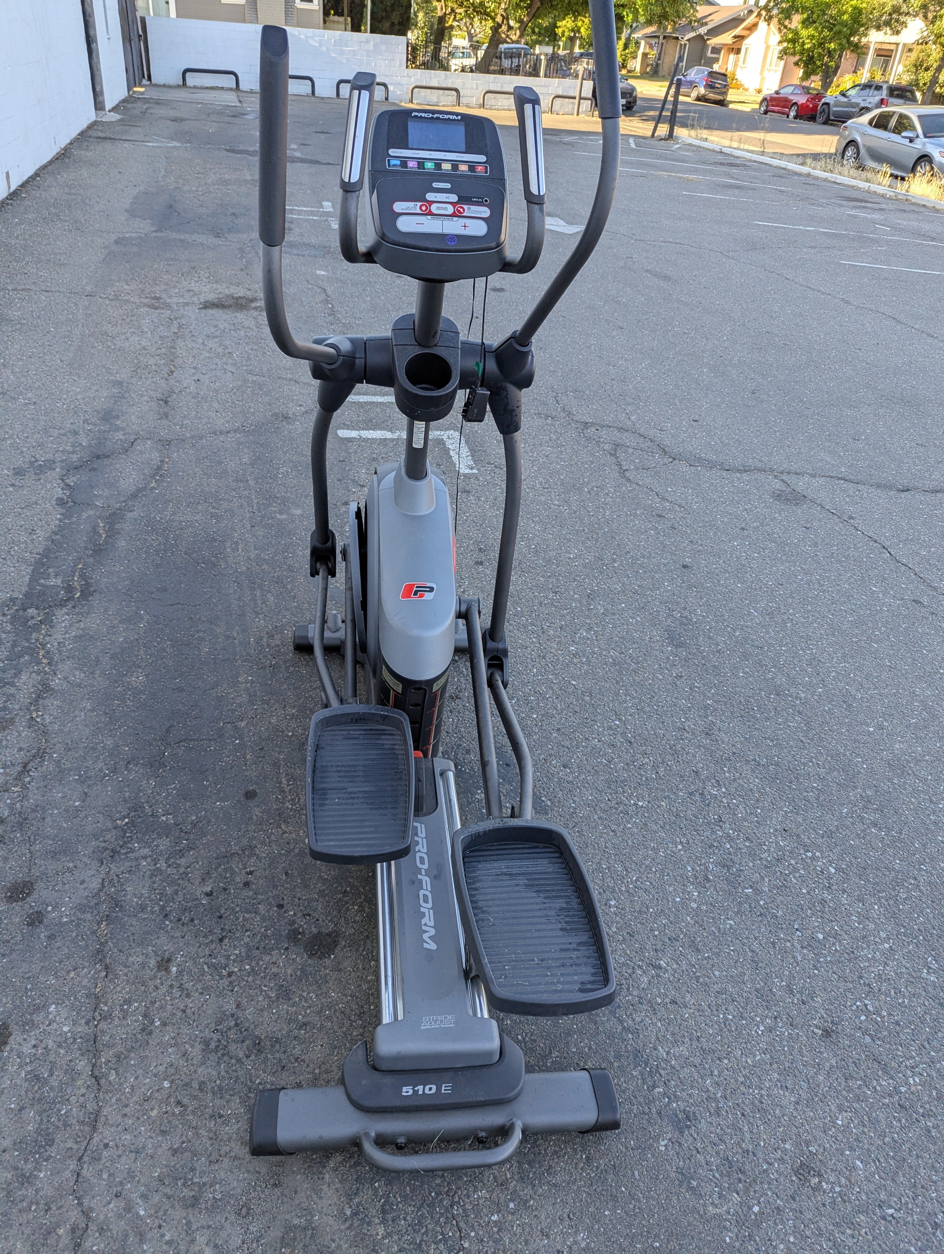 ProForm 510 E Front Drive Elliptical Trainer iFit Compatible Cardio Exercise Machine