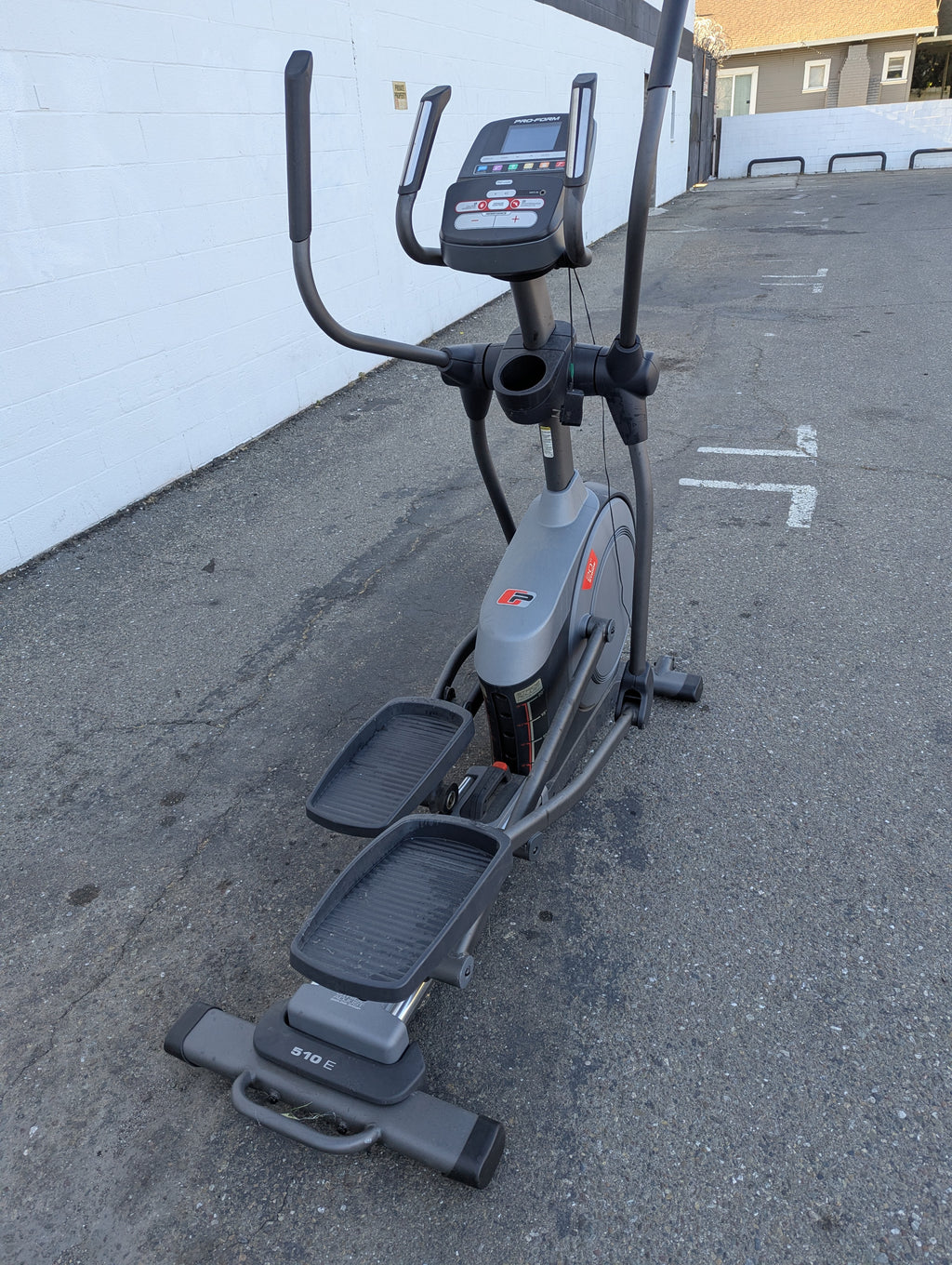 ProForm 510 E Front Drive Elliptical Trainer iFit Compatible Cardio Exercise Machine