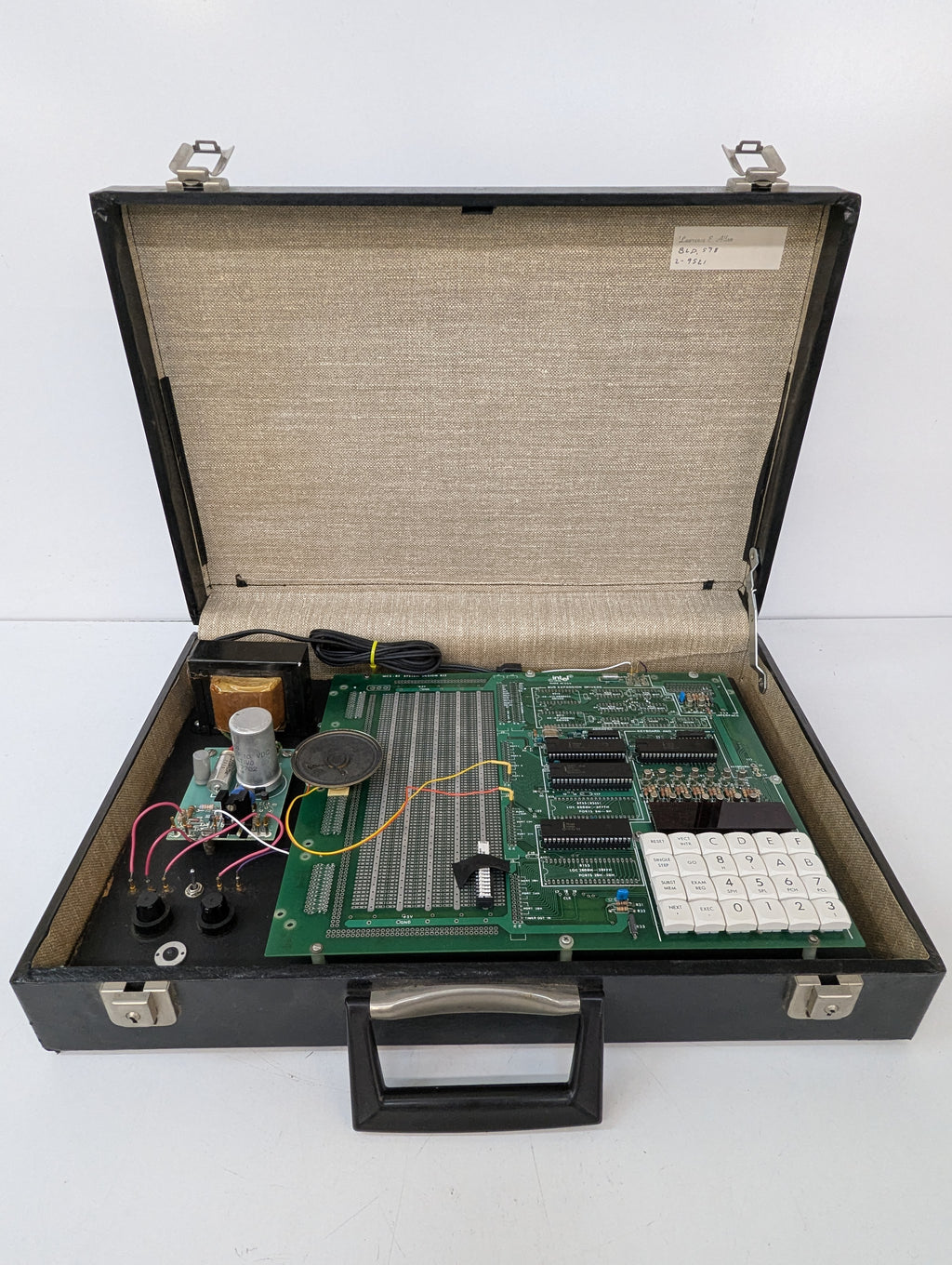 Intel SDK-85 MCS-85 System Design Kit 9800292-01 Vintage 8085 Microprocessor Trainer w/ Case